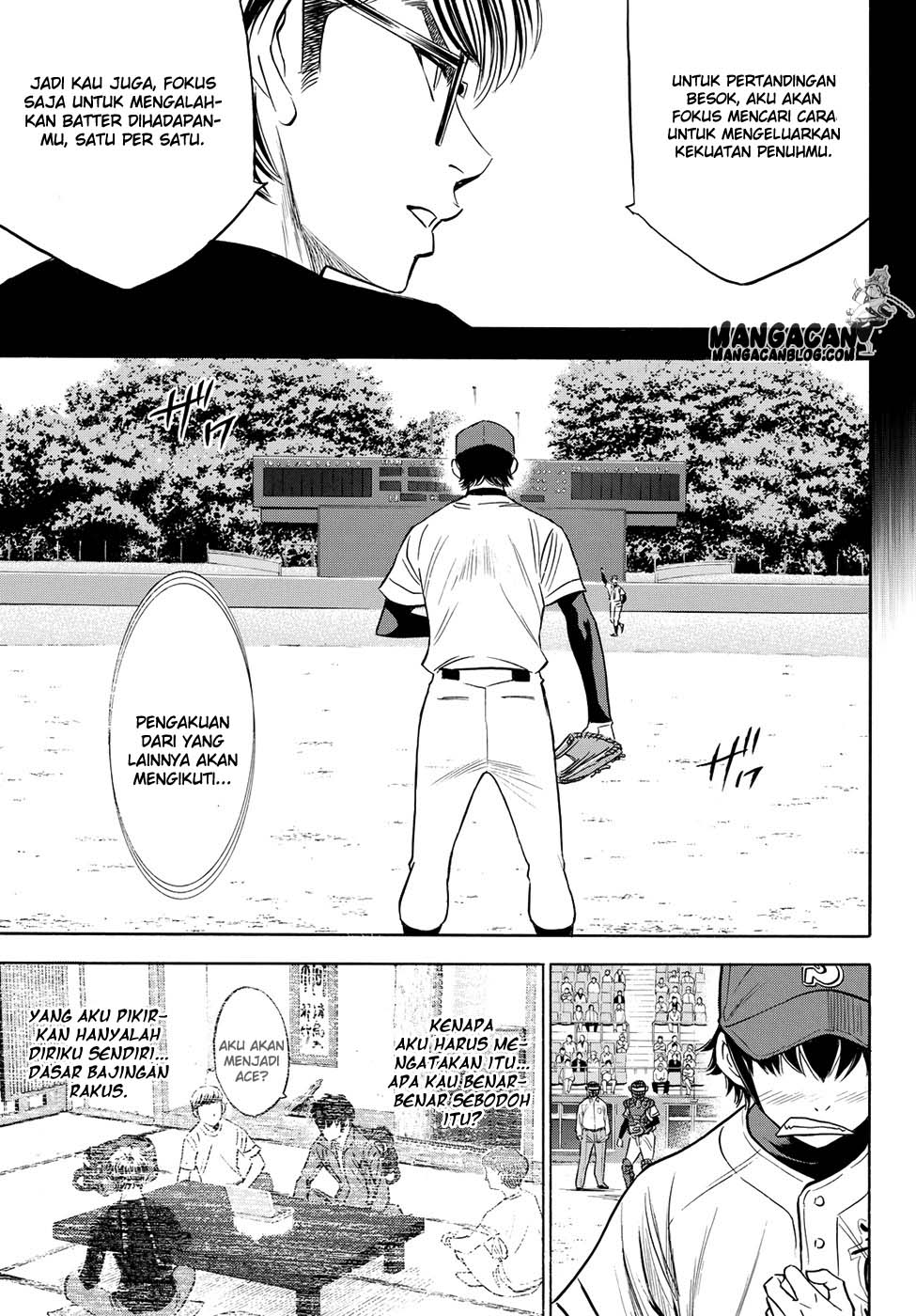 Diamond no Ace Act 2 chapter 66 halaman 12