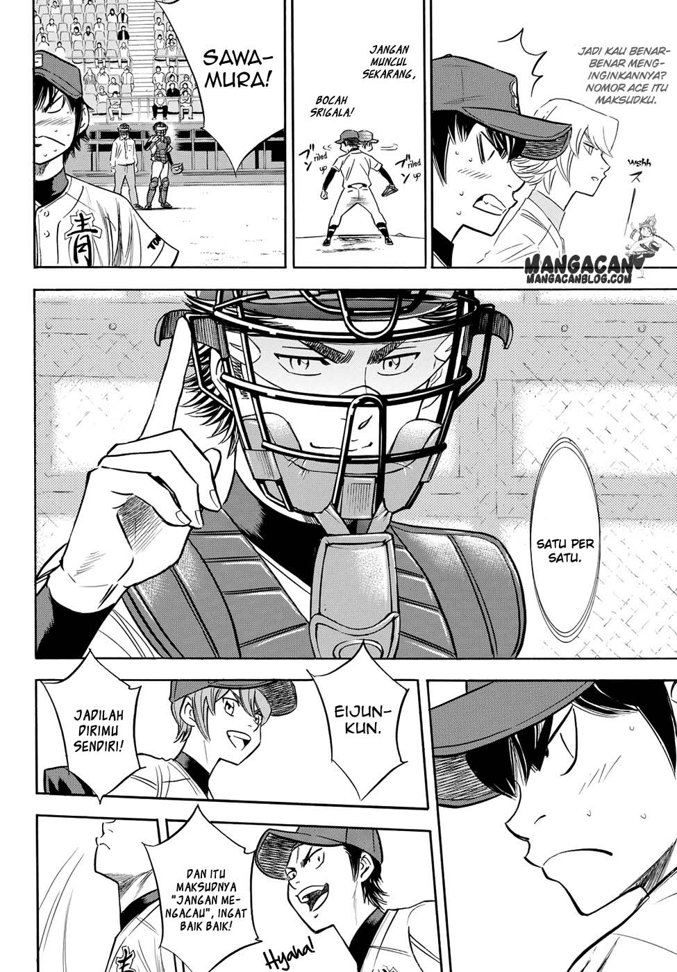 Diamond no Ace Act 2 chapter 66 halaman 13