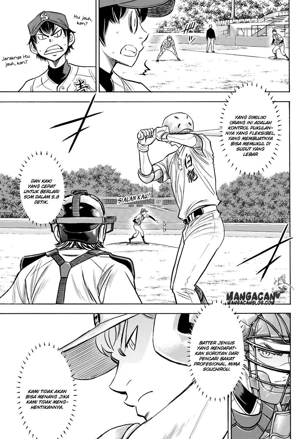 Diamond no Ace Act 2 Bab 67 halaman 7