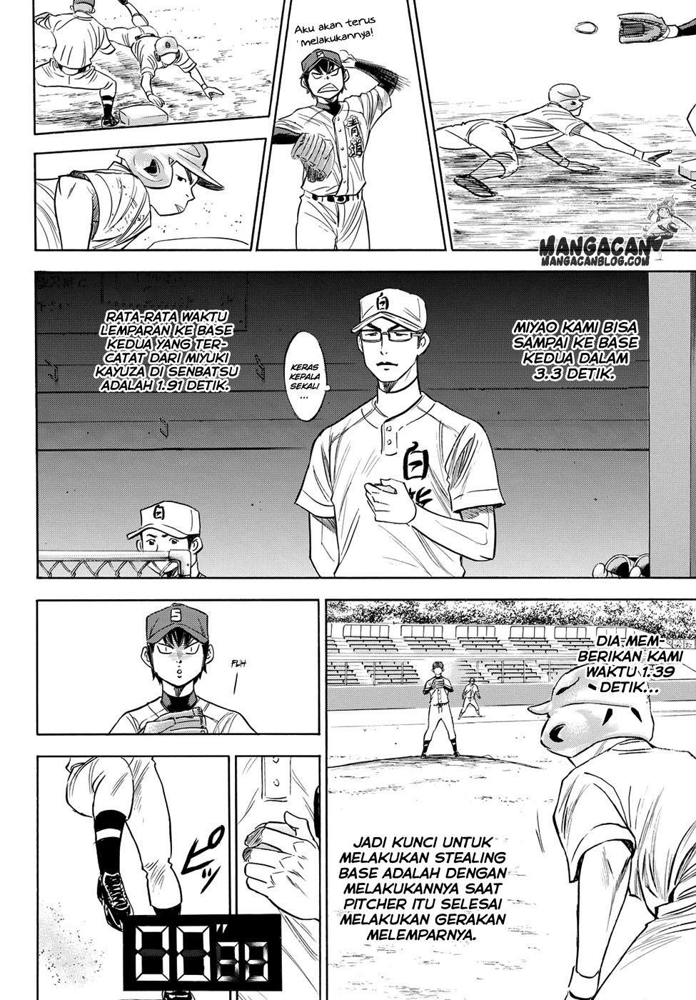 Diamond no Ace Act 2 Bab 67 halaman 8