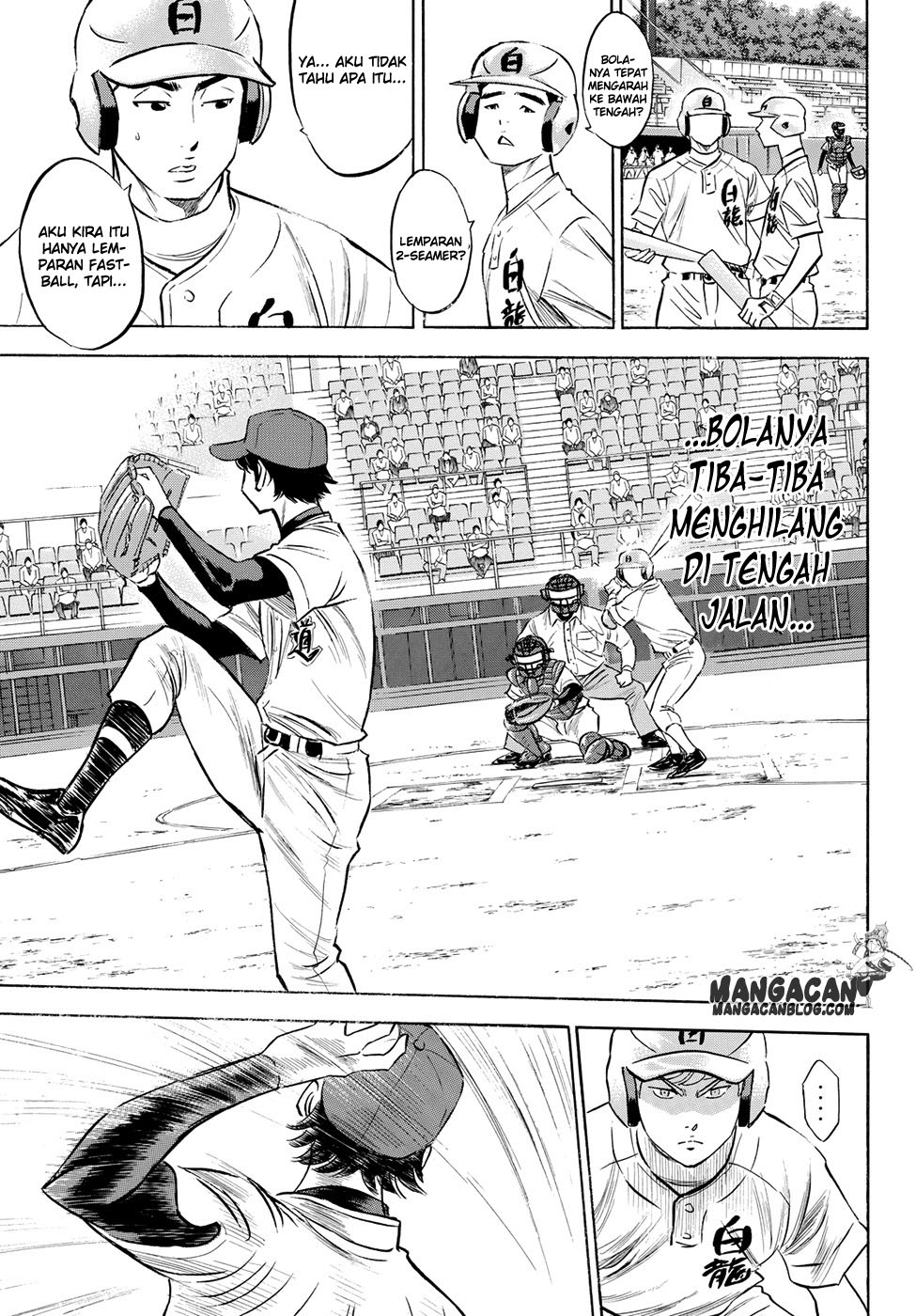Diamond no Ace Act 2 chapter 68 halaman 9