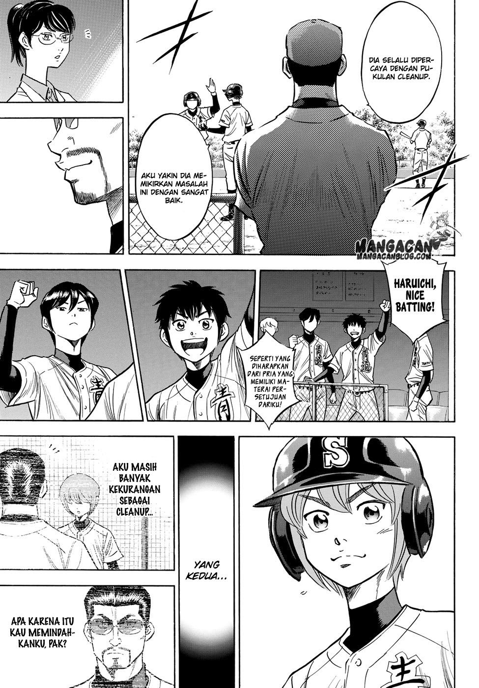 Diamond no Ace Act 2 Bab 69 halaman 11