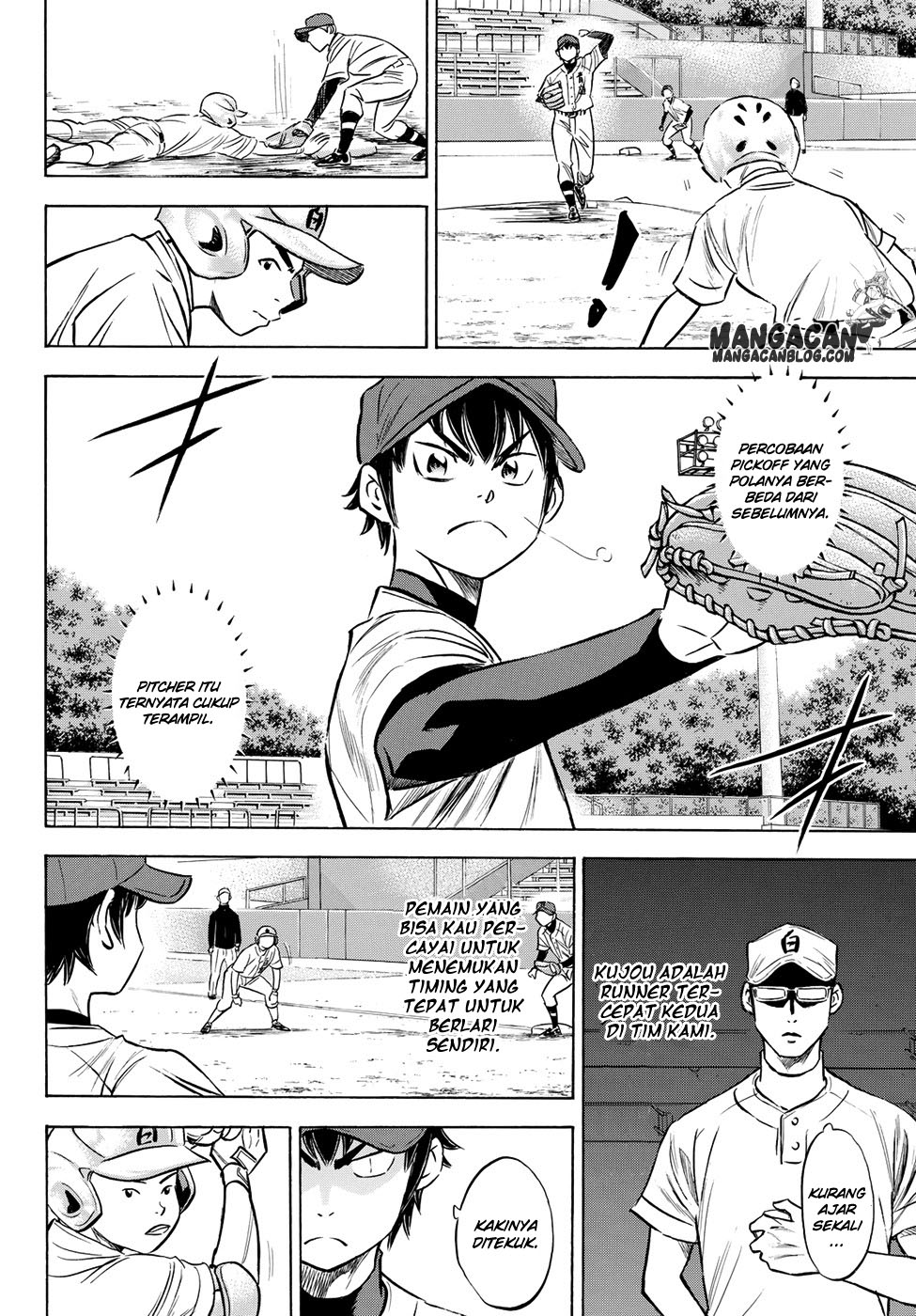 Diamond no Ace Act 2 Bab 70 halaman 4