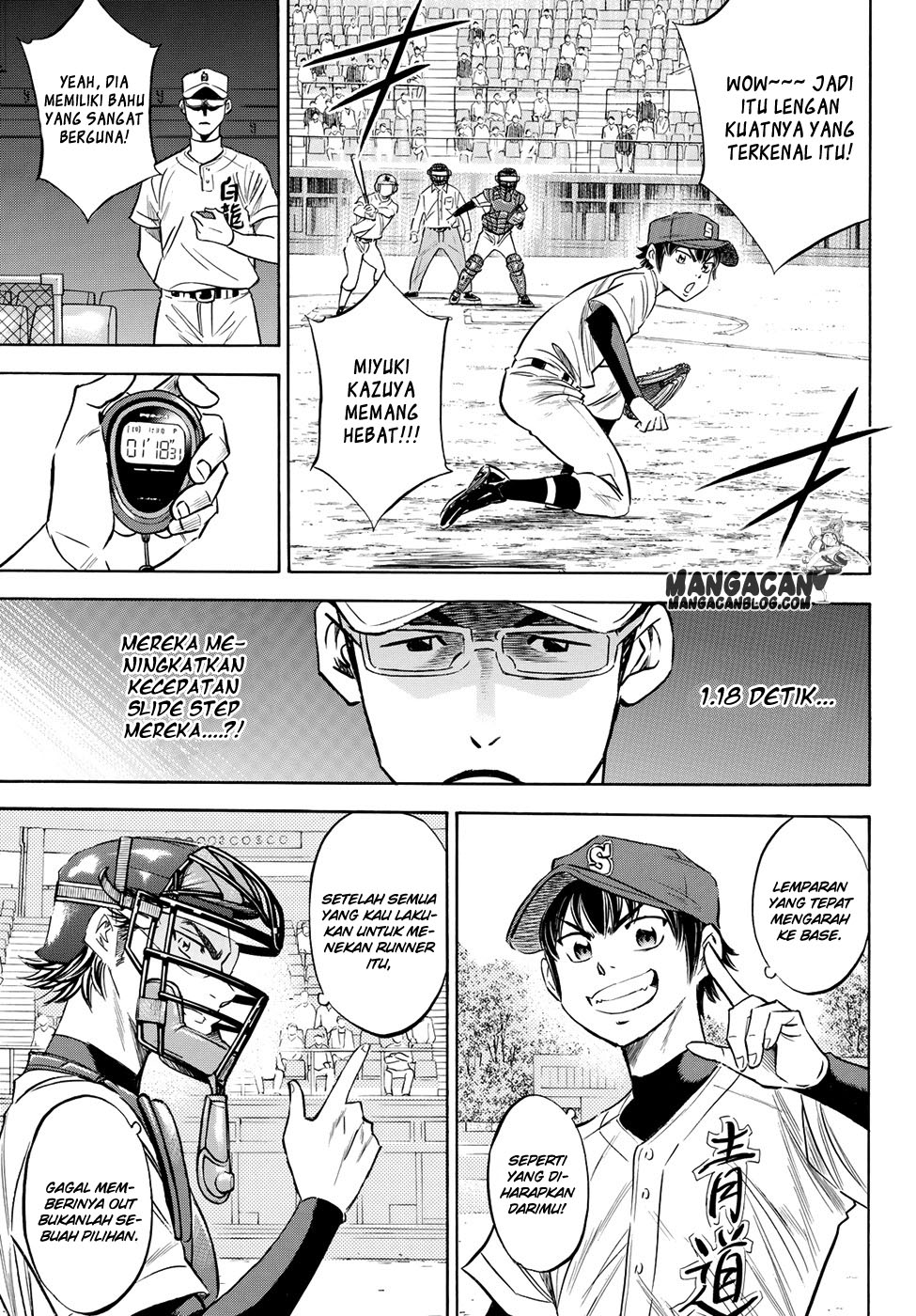 Diamond no Ace Act 2 Bab 70 halaman 6