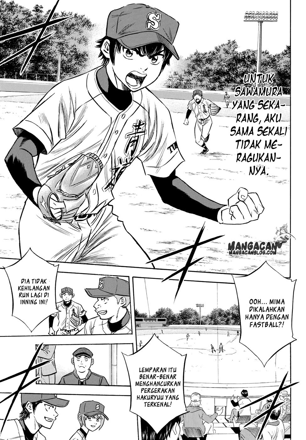 Diamond no Ace Act 2 Bab 70 halaman 14