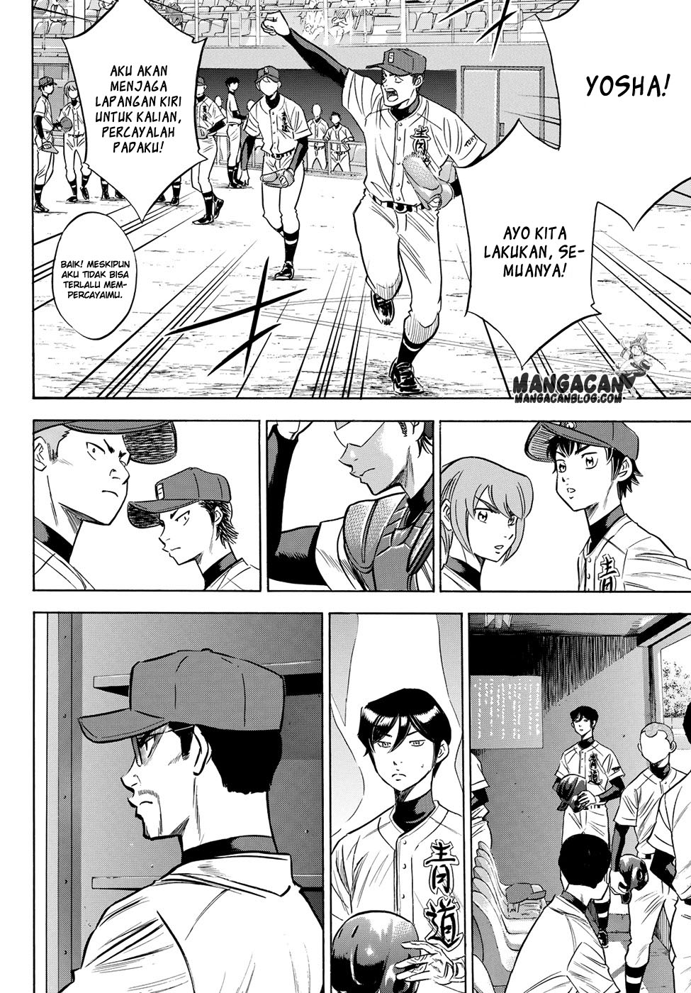 Diamond no Ace Act 2 Bab 71 halaman 10