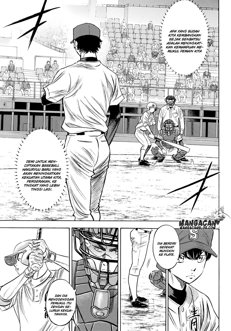 Diamond no Ace Act 2 chapter 72 halaman 3