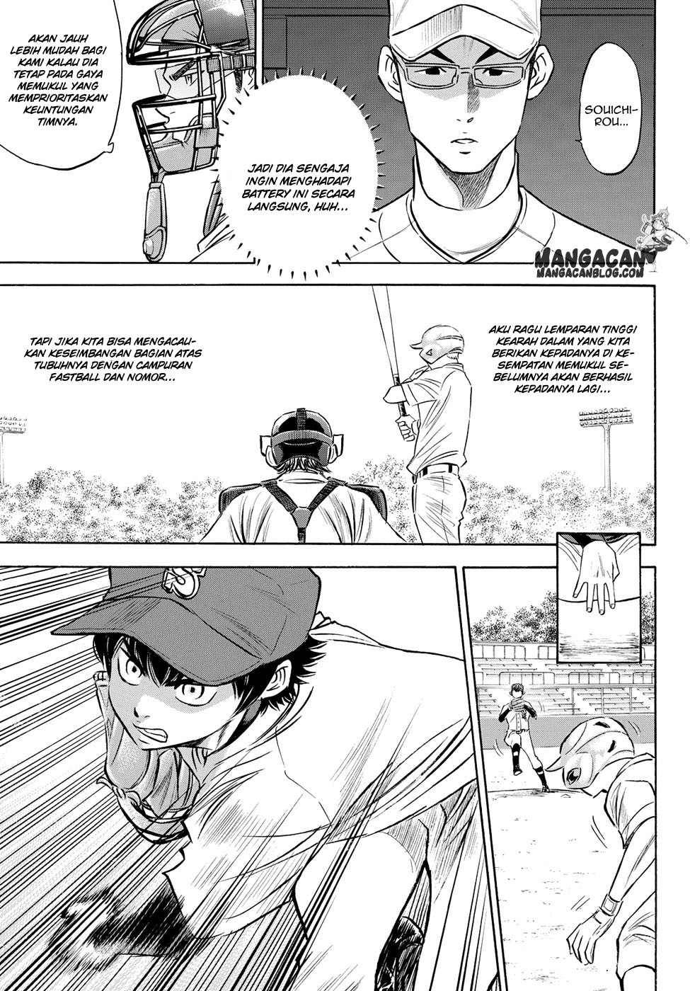 Diamond no Ace Act 2 chapter 72 halaman 11