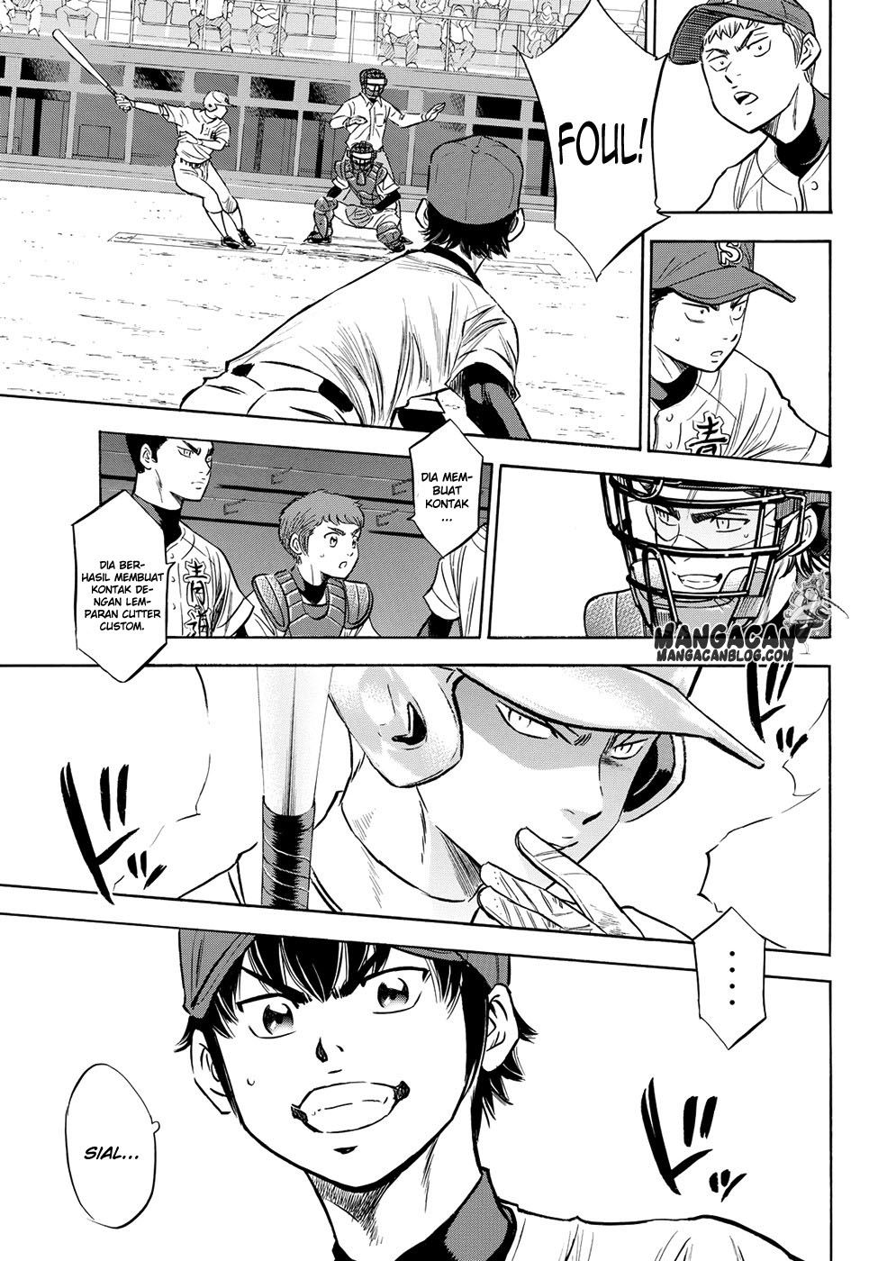 Diamond no Ace Act 2 chapter 72 halaman 16
