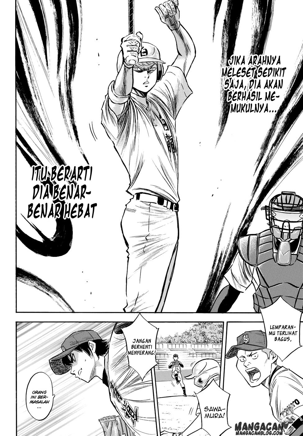 Diamond no Ace Act 2 chapter 72 halaman 17
