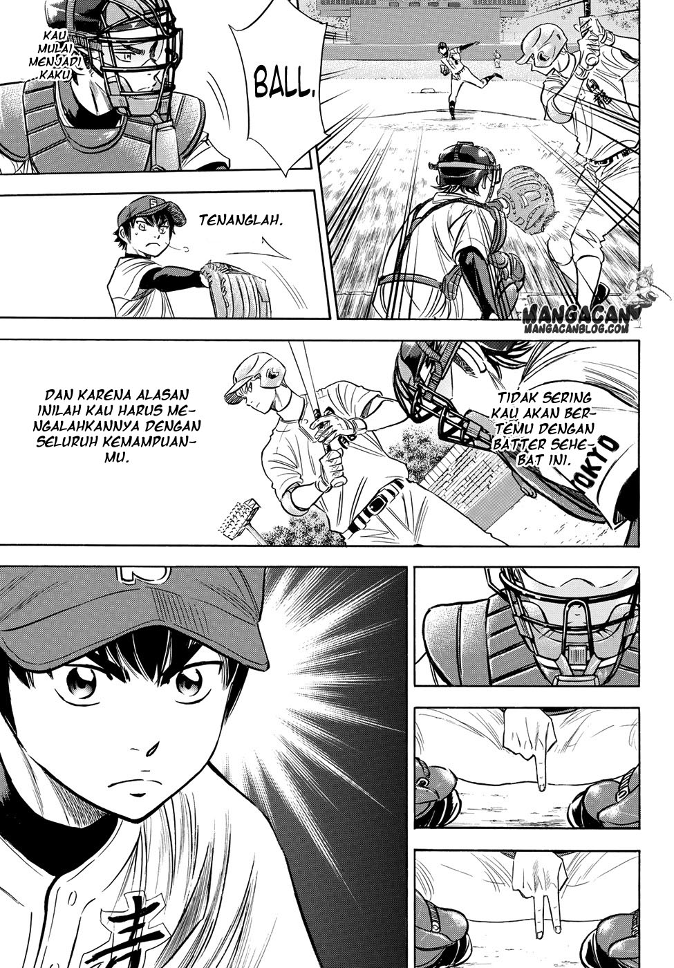 Diamond no Ace Act 2 chapter 72 halaman 18