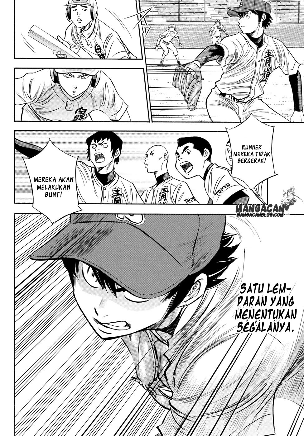 Diamond no Ace Act 2 chapter 73 halaman 15
