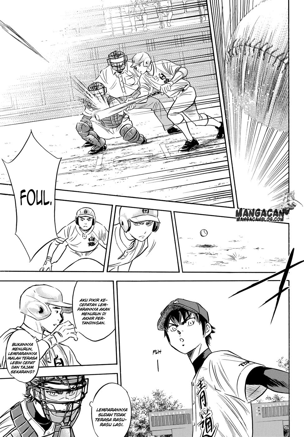 Diamond no Ace Act 2 chapter 73 halaman 16