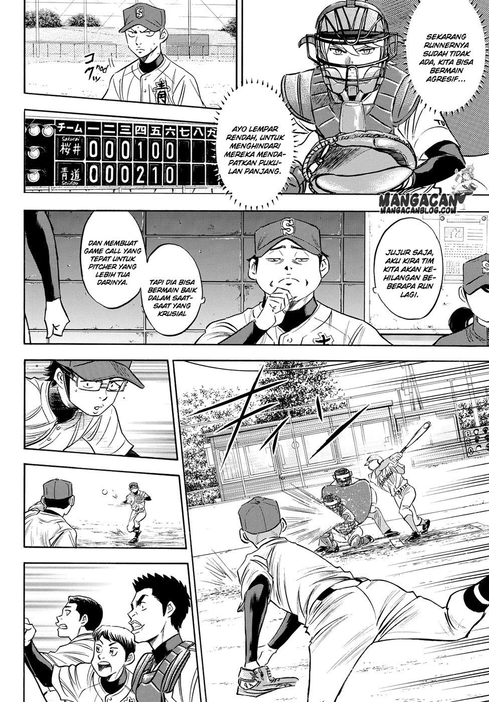 Diamond no Ace Act 2 Bab 74 halaman 4