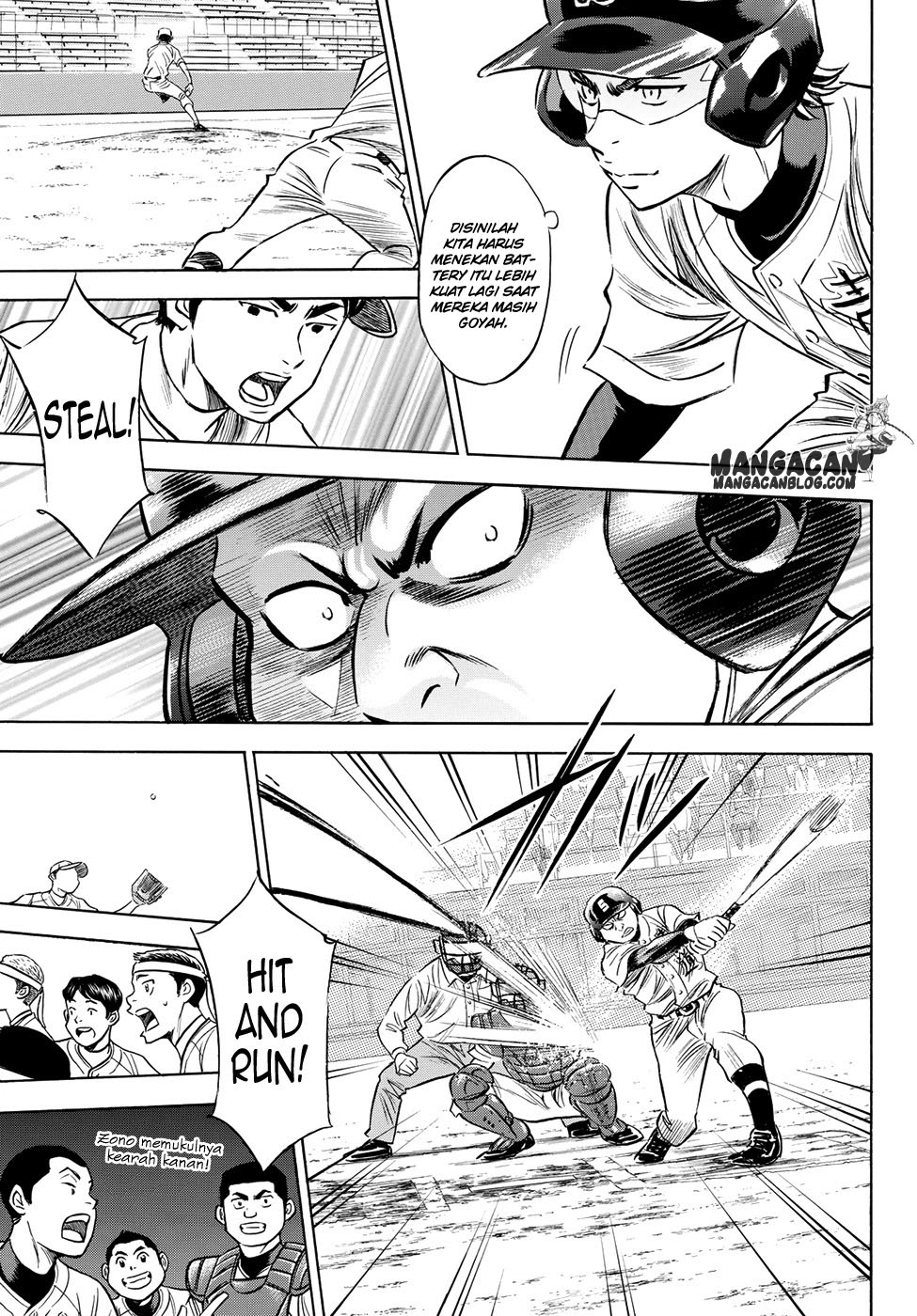 Diamond no Ace Act 2 Bab 74 halaman 8