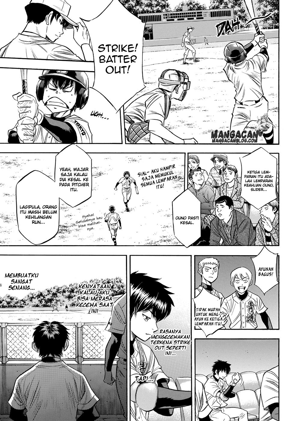 Diamond no Ace Act 2 Bab 74 halaman 14