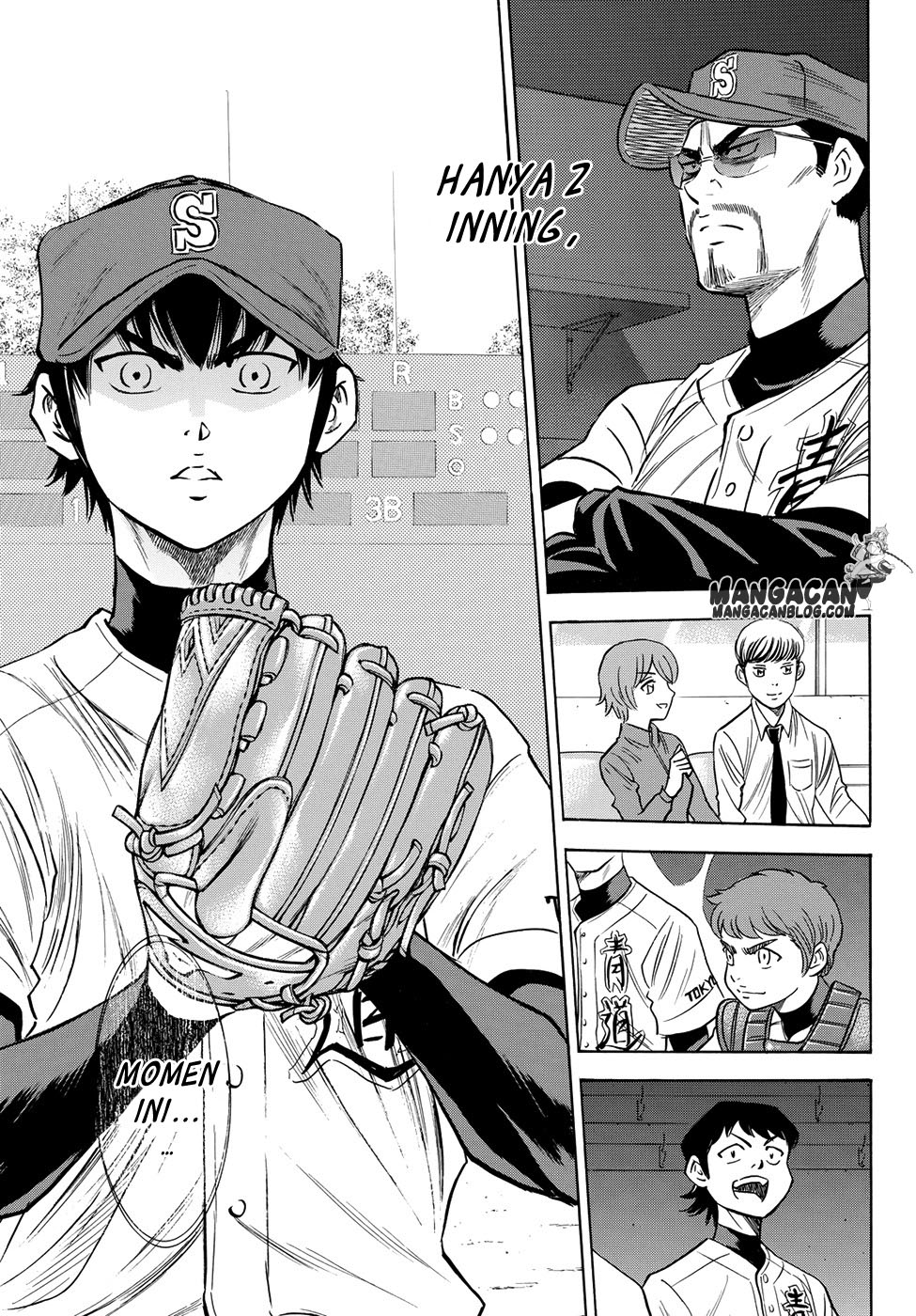 Diamond no Ace Act 2 Bab 74 halaman 18