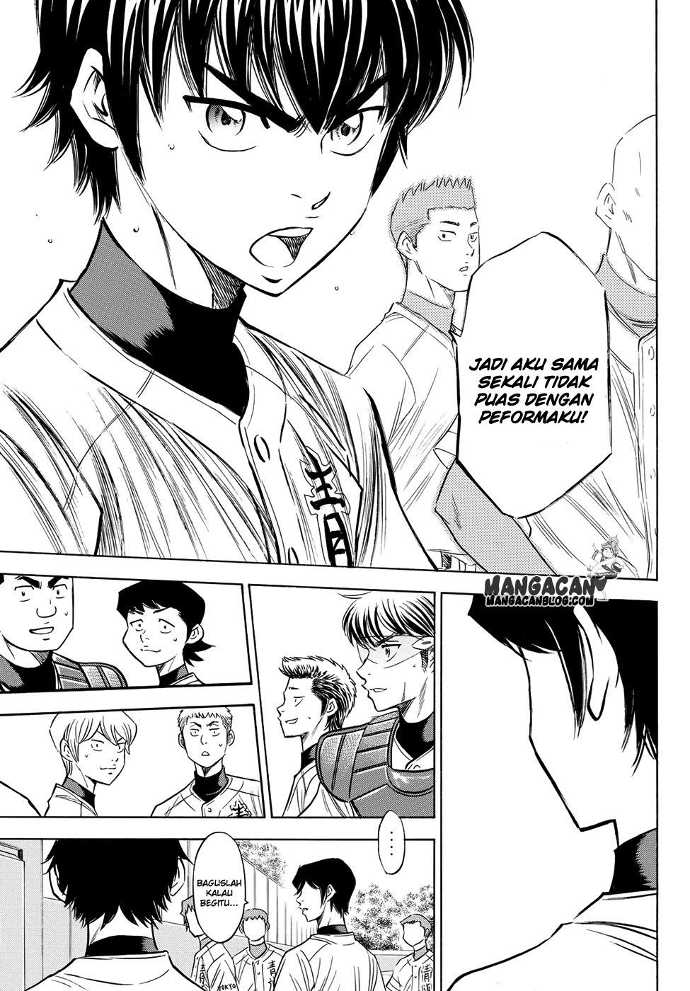 Diamond no Ace Act 2 chapter 75 halaman 11