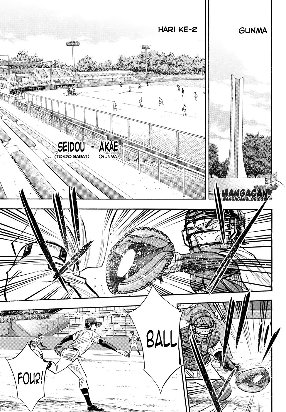 Diamond no Ace Act 2 Bab 76 halaman 7