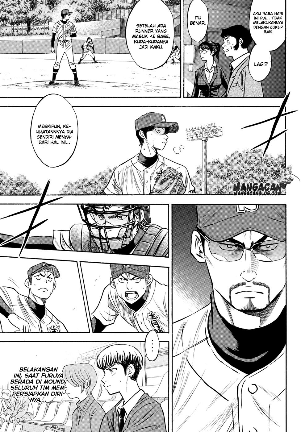 Diamond no Ace Act 2 Bab 76 halaman 9