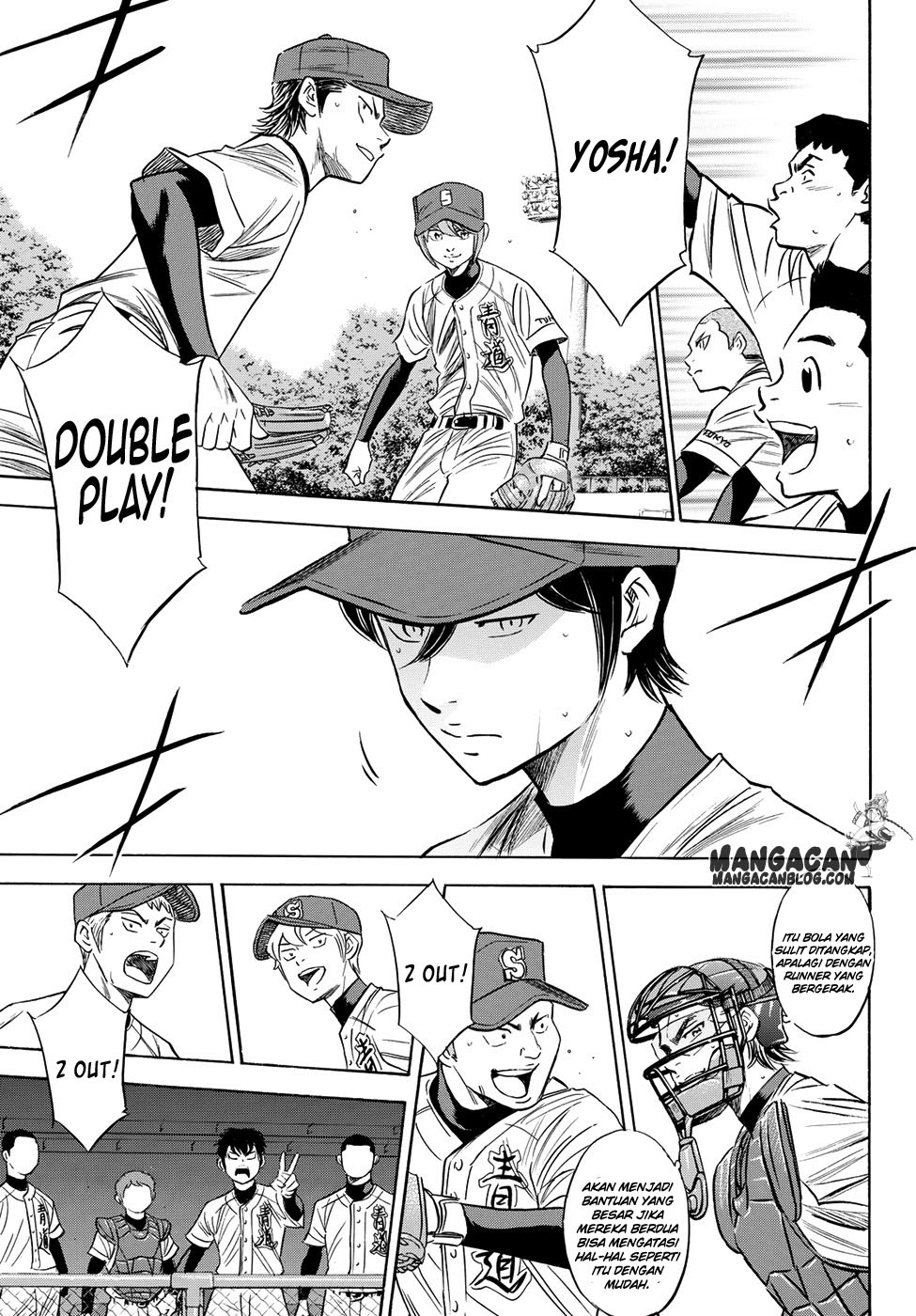 Diamond no Ace Act 2 Bab 76 halaman 13