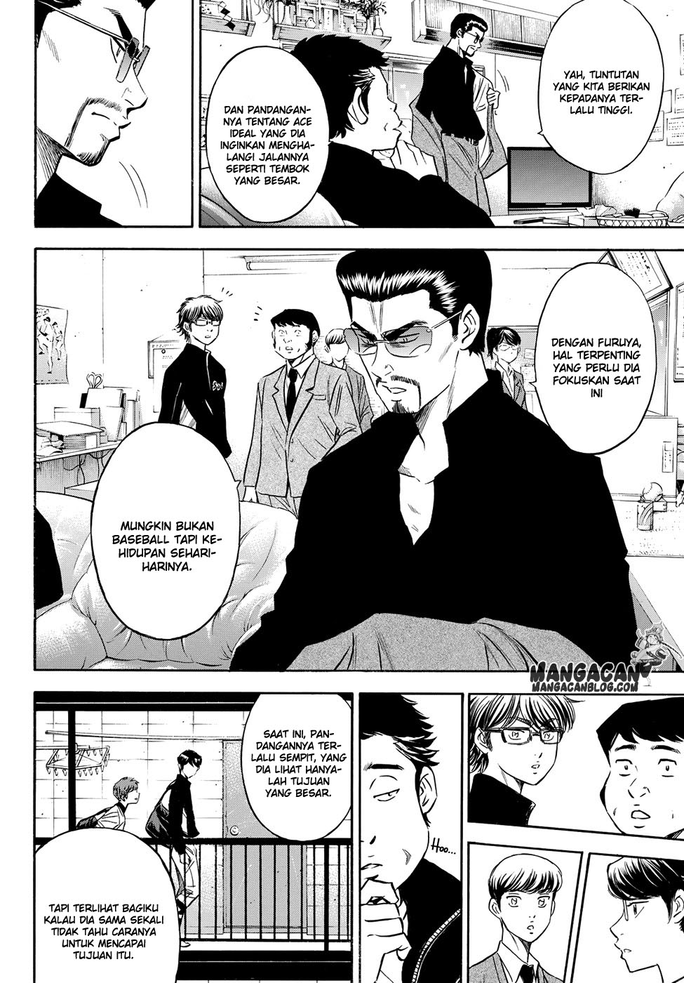 Diamond no Ace Act 2 Bab 77 halaman 10