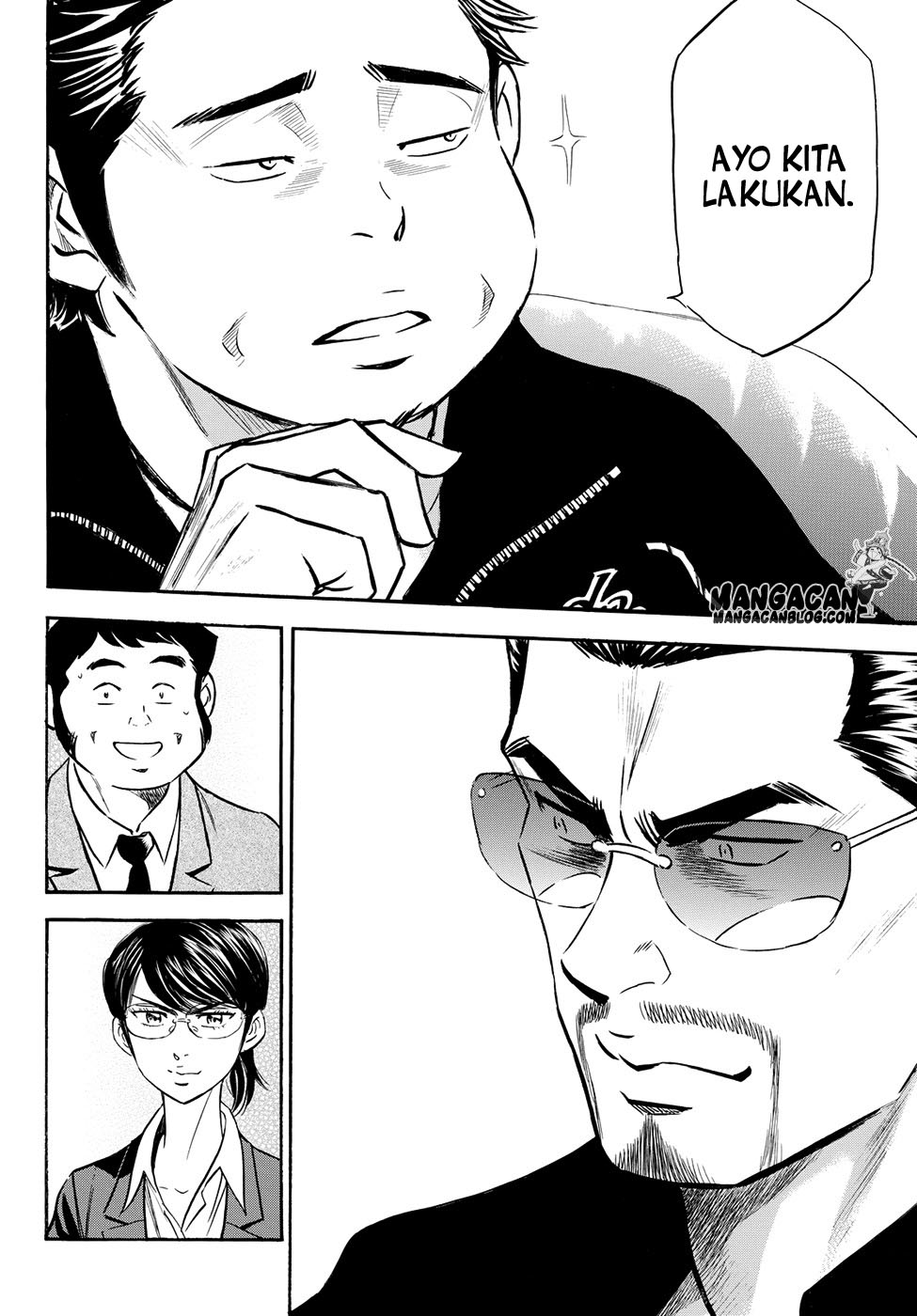 Diamond no Ace Act 2 Bab 77 halaman 14
