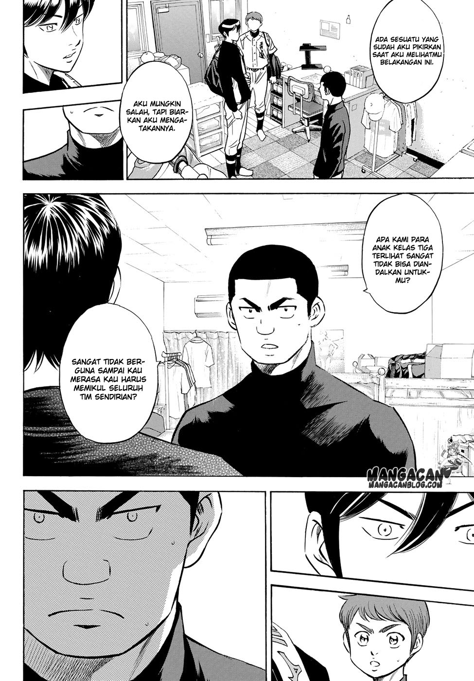 Diamond no Ace Act 2 Bab 77 halaman 18