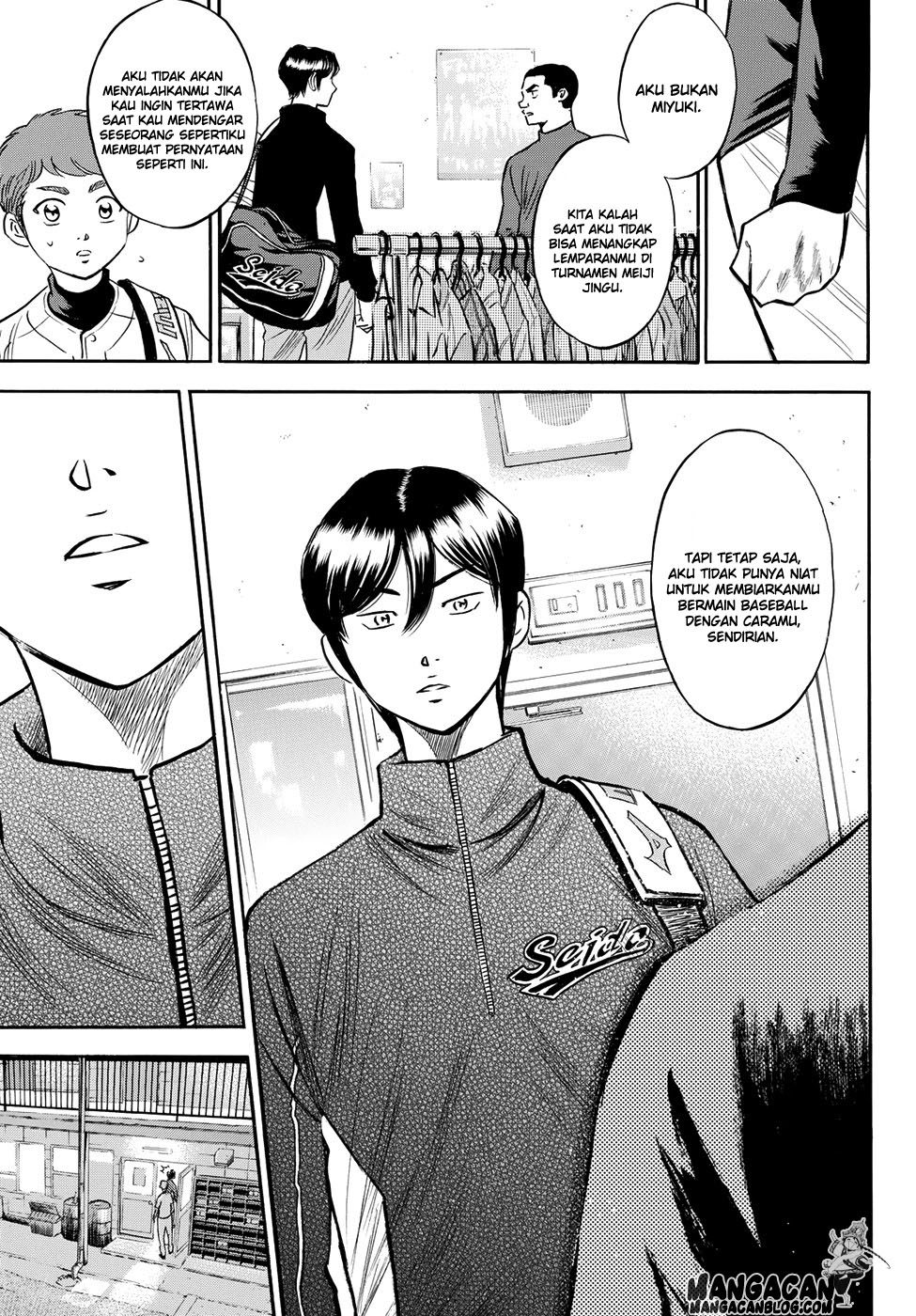 Diamond no Ace Act 2 Bab 77 halaman 19