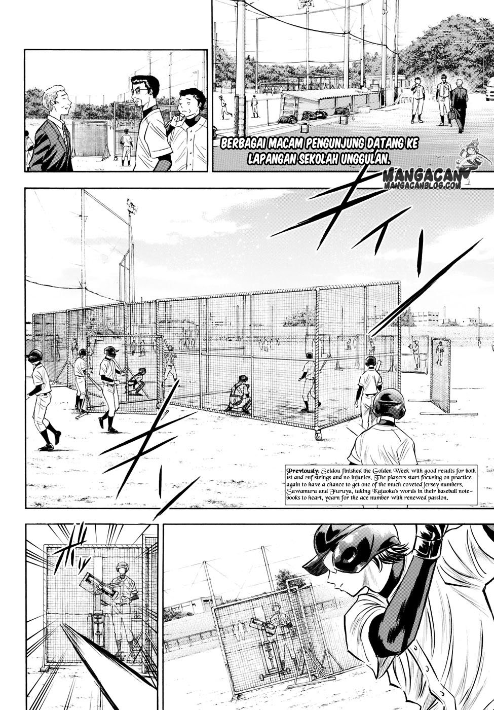 Diamond no Ace Act 2 Bab 79 halaman 2