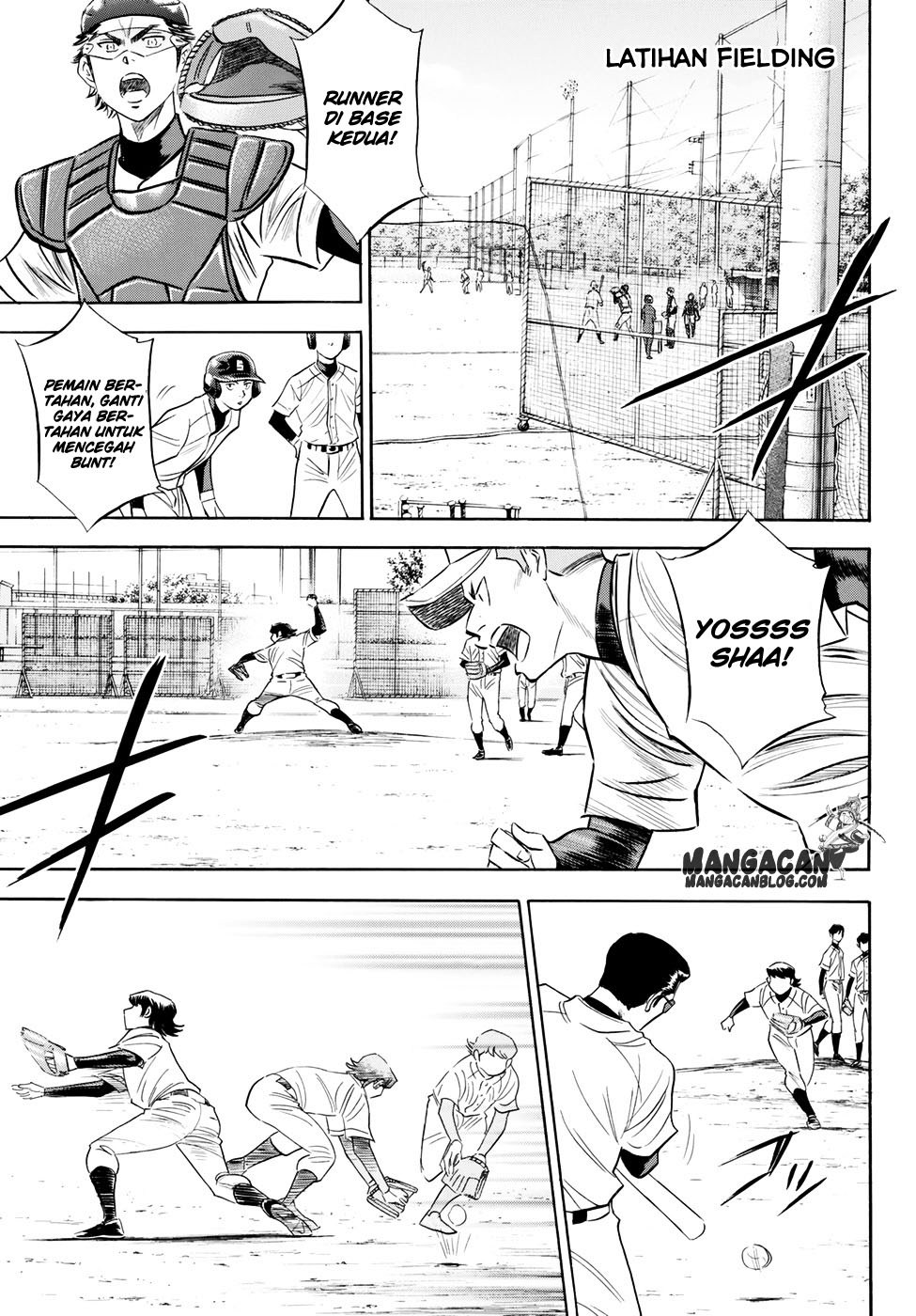 Diamond no Ace Act 2 Bab 79 halaman 9