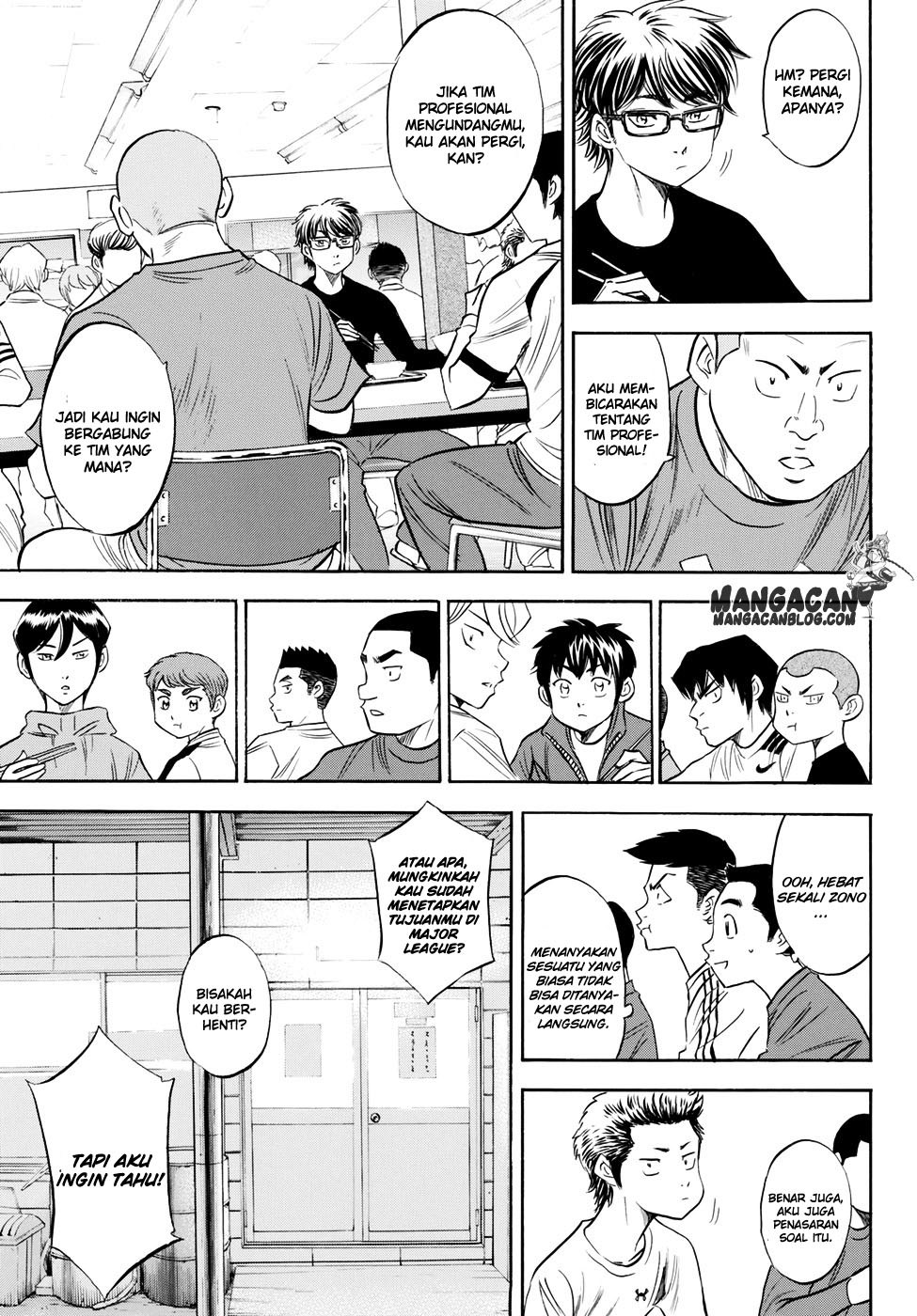 Diamond no Ace Act 2 Bab 79 halaman 17