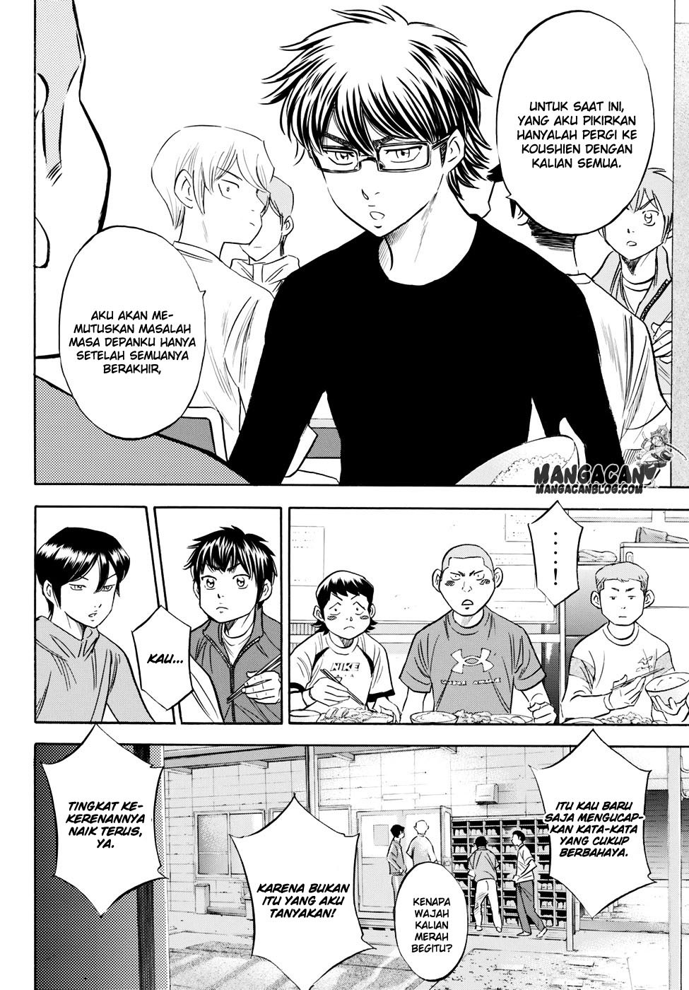 Diamond no Ace Act 2 Bab 79 halaman 18