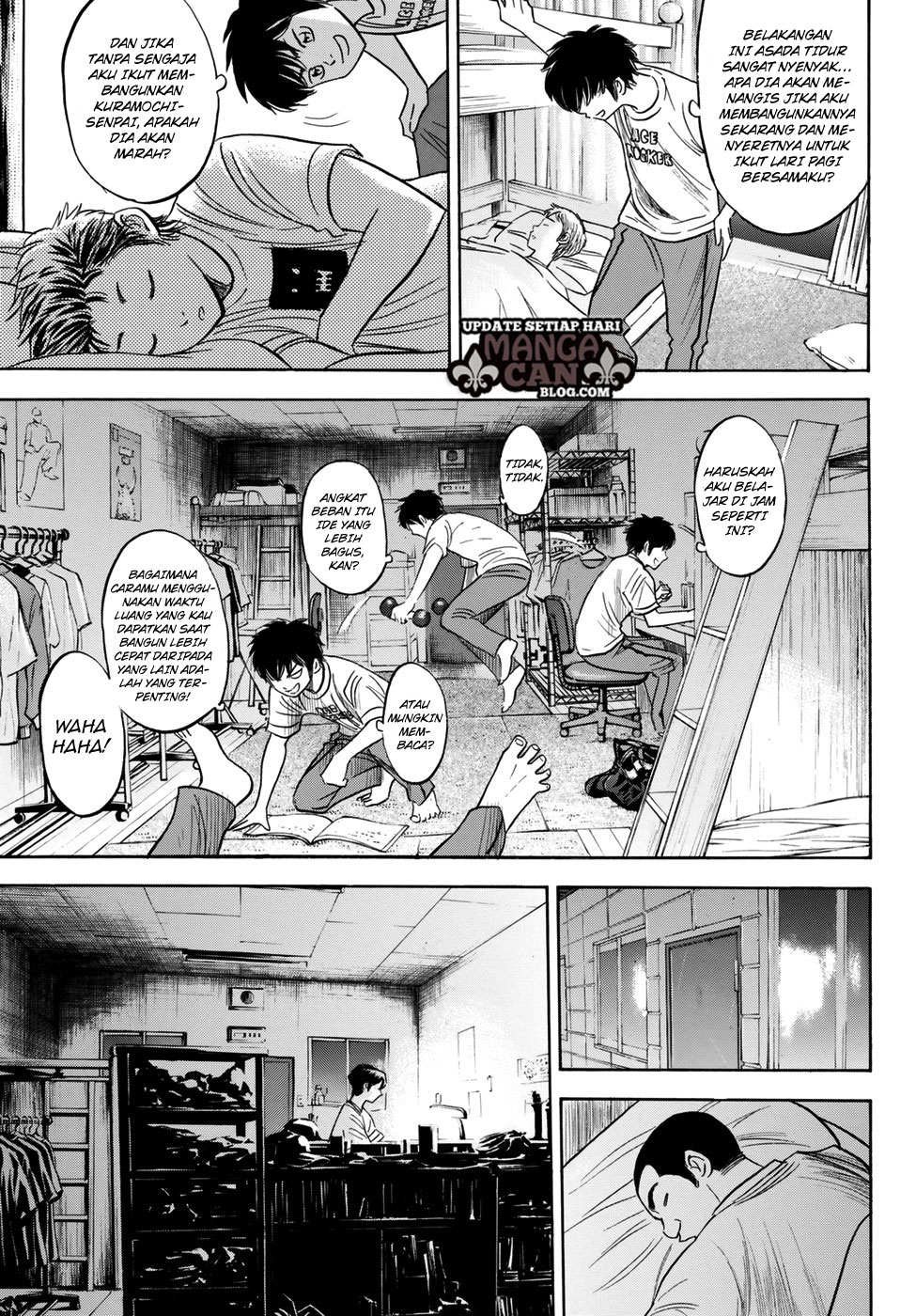 Diamond no Ace Act 2 Bab 80 halaman 3