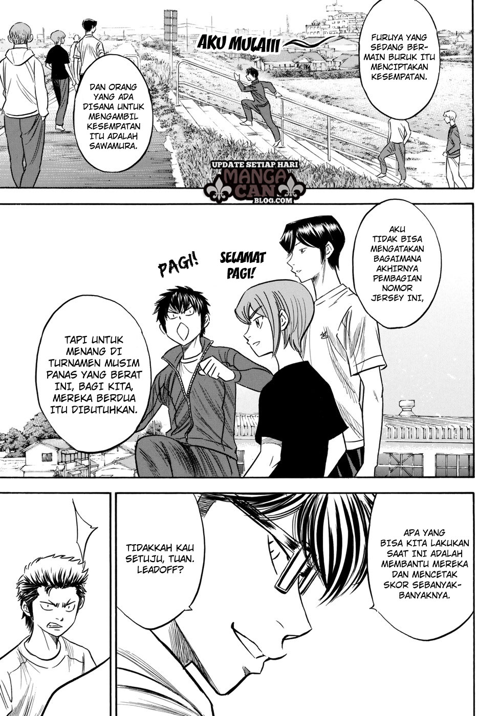 Diamond no Ace Act 2 Bab 80 halaman 9