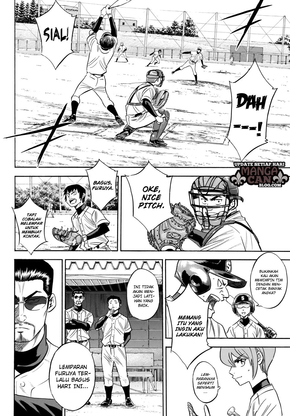 Diamond no Ace Act 2 Bab 80 halaman 16