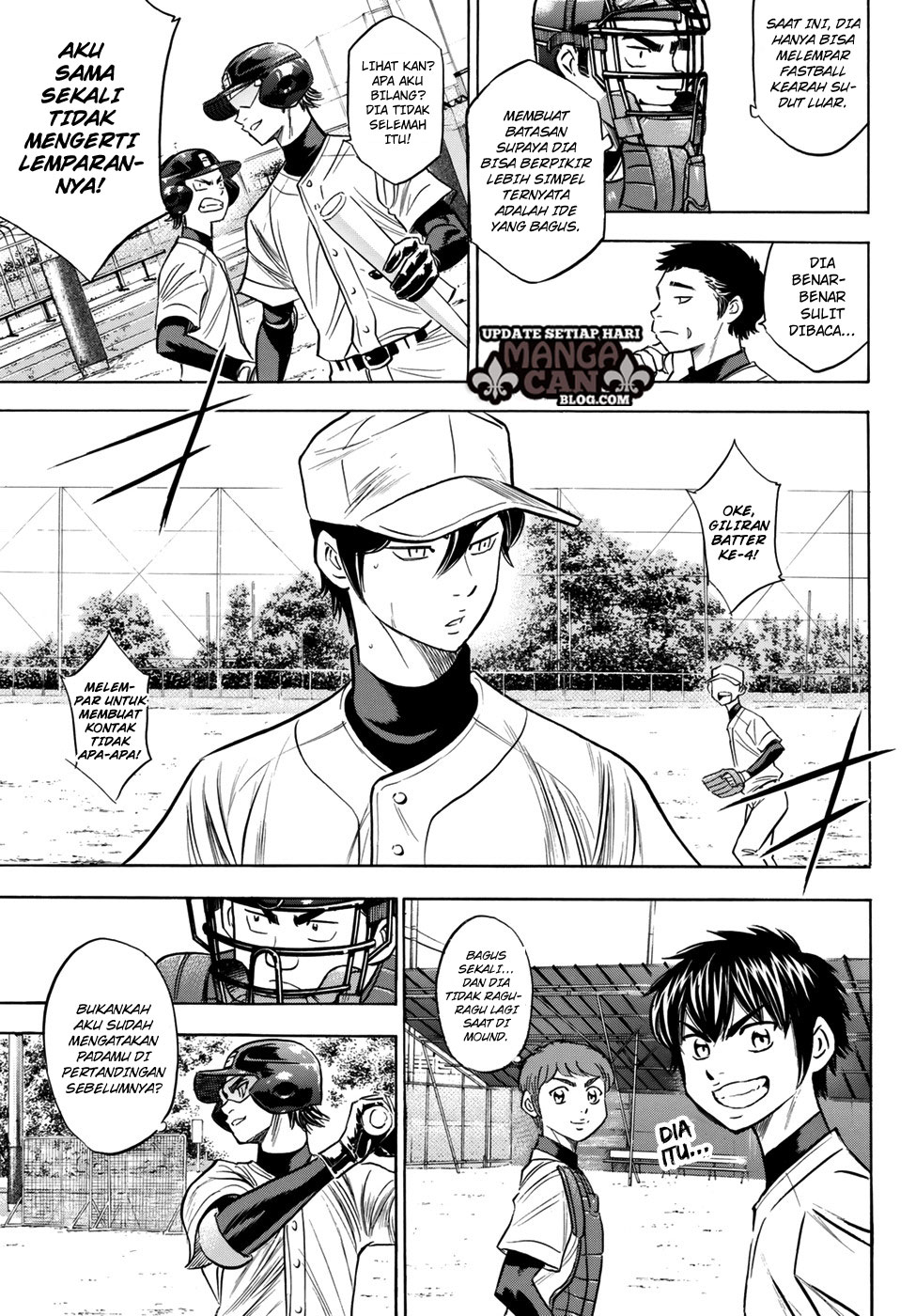 Diamond no Ace Act 2 Bab 80 halaman 17