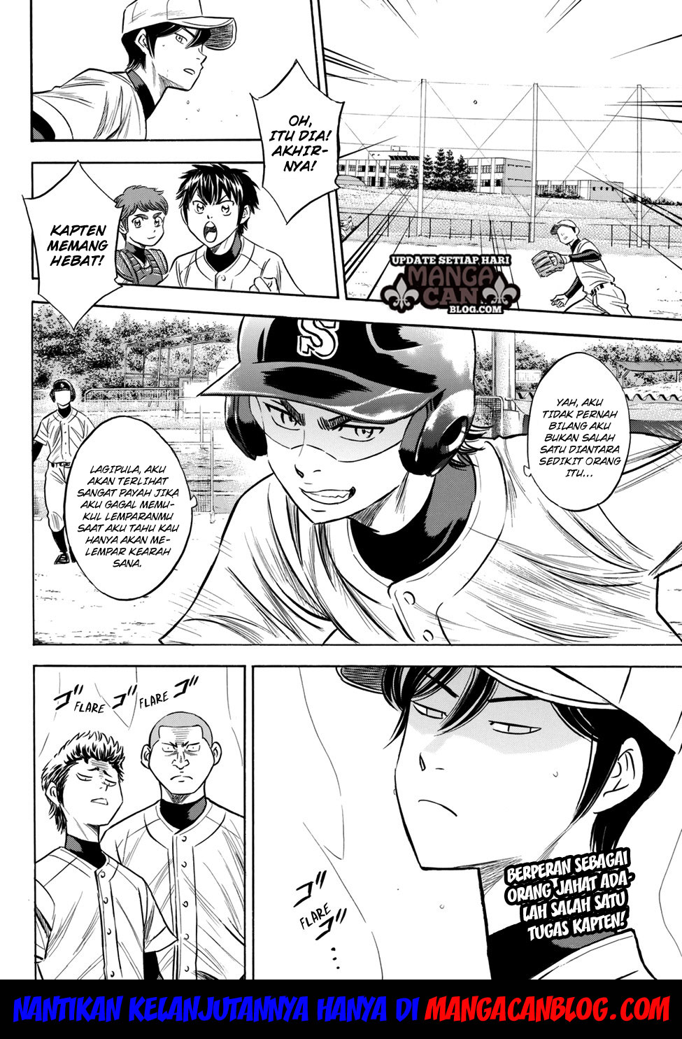 Diamond no Ace Act 2 Bab 80 halaman 20