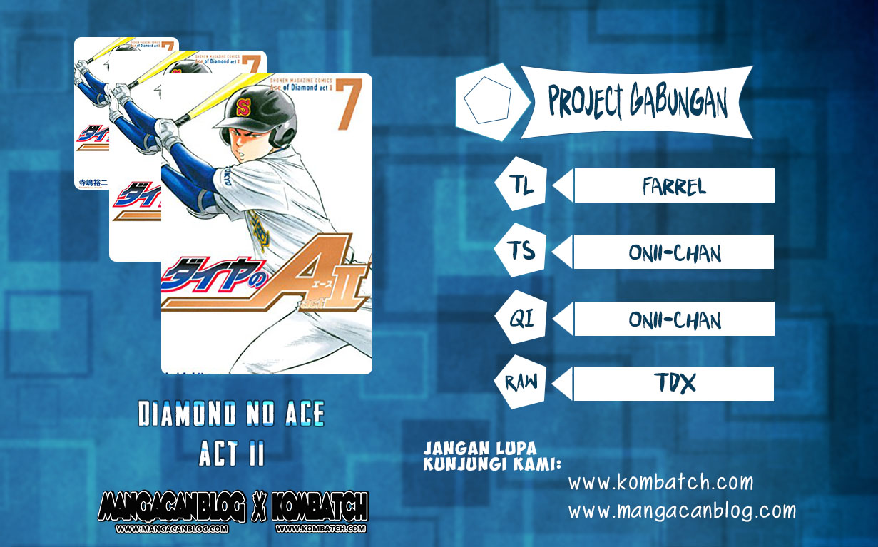 Diamond no Ace Act 2 chapter 82 halaman 1