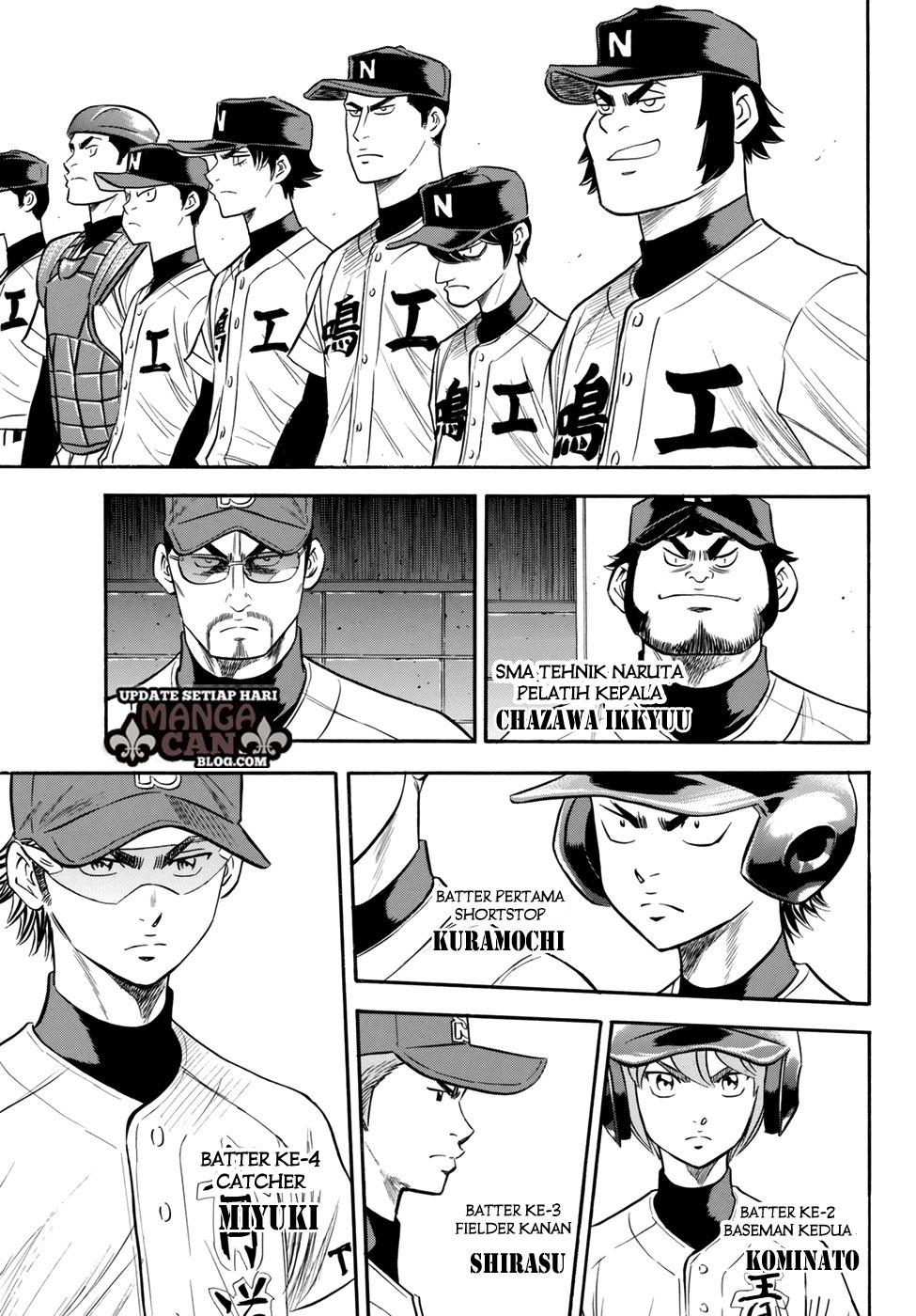 Diamond no Ace Act 2 chapter 83 halaman 3