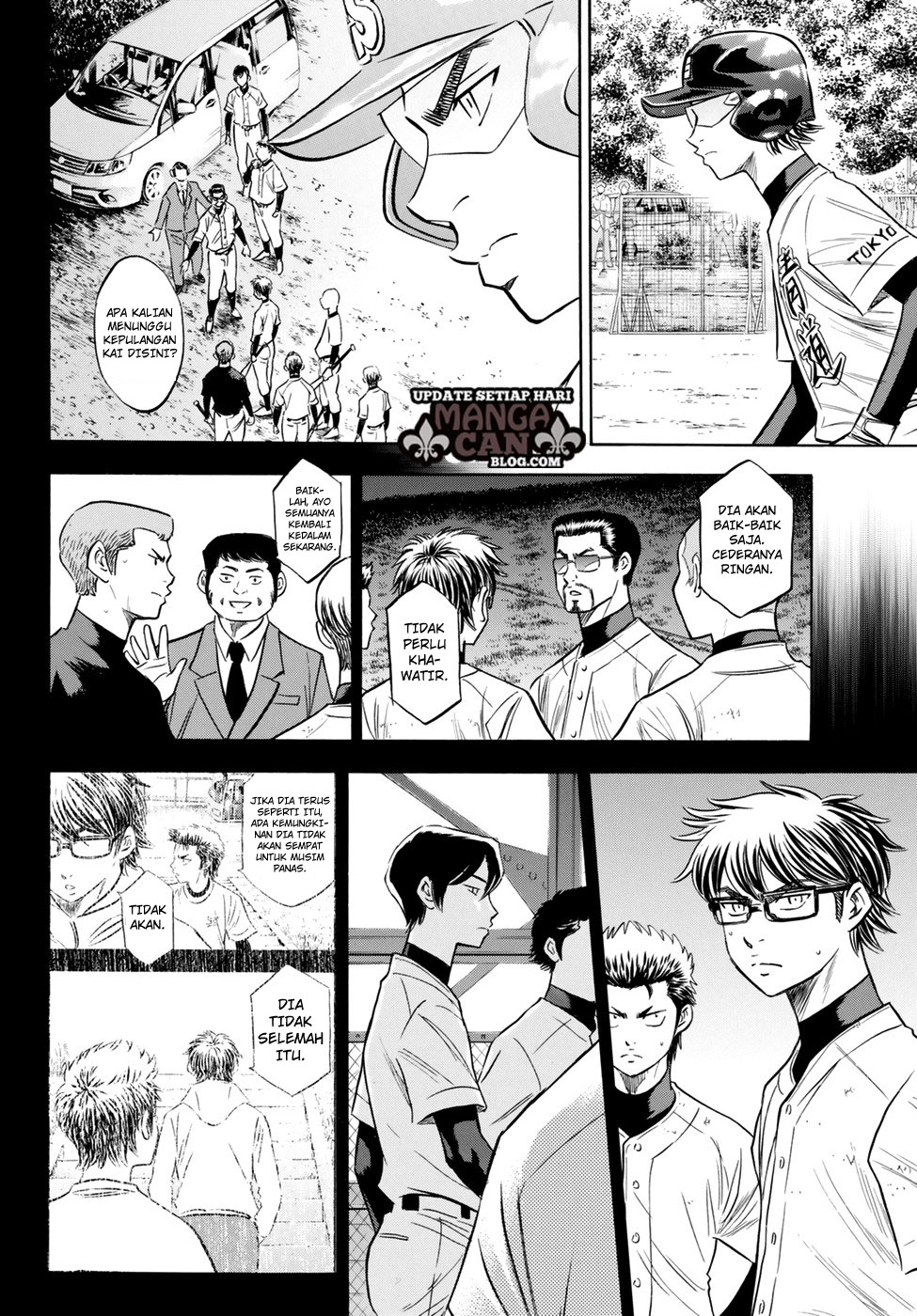 Diamond no Ace Act 2 chapter 83 halaman 10
