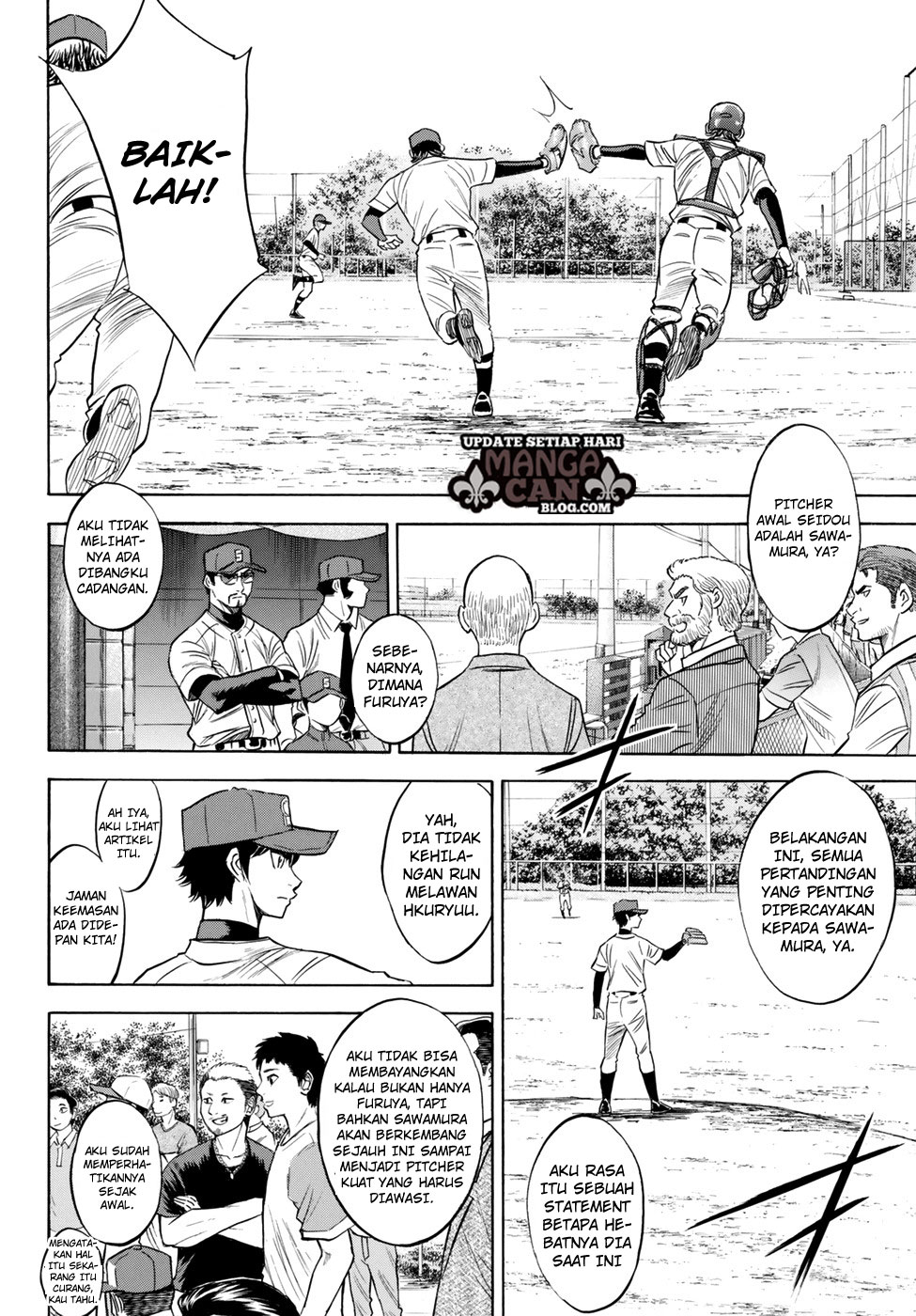 Diamond no Ace Act 2 chapter 83 halaman 18
