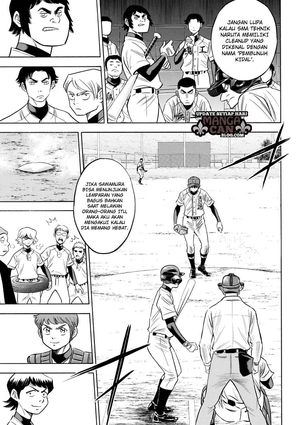 Diamond no Ace Act 2 chapter 83 halaman 19
