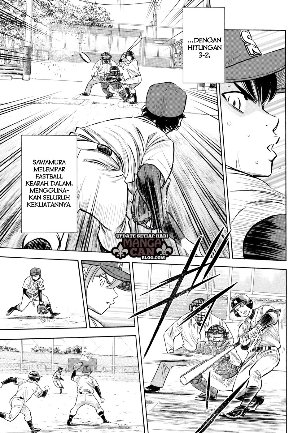 Diamond no Ace Act 2 Bab 85 halaman 5