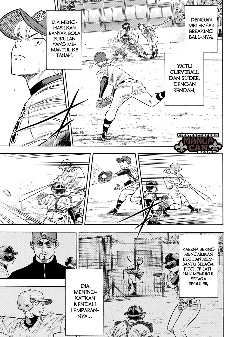 Diamond no Ace Act 2 Bab 85 halaman 17