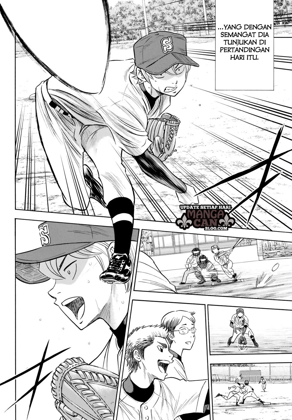 Diamond no Ace Act 2 Bab 85 halaman 18
