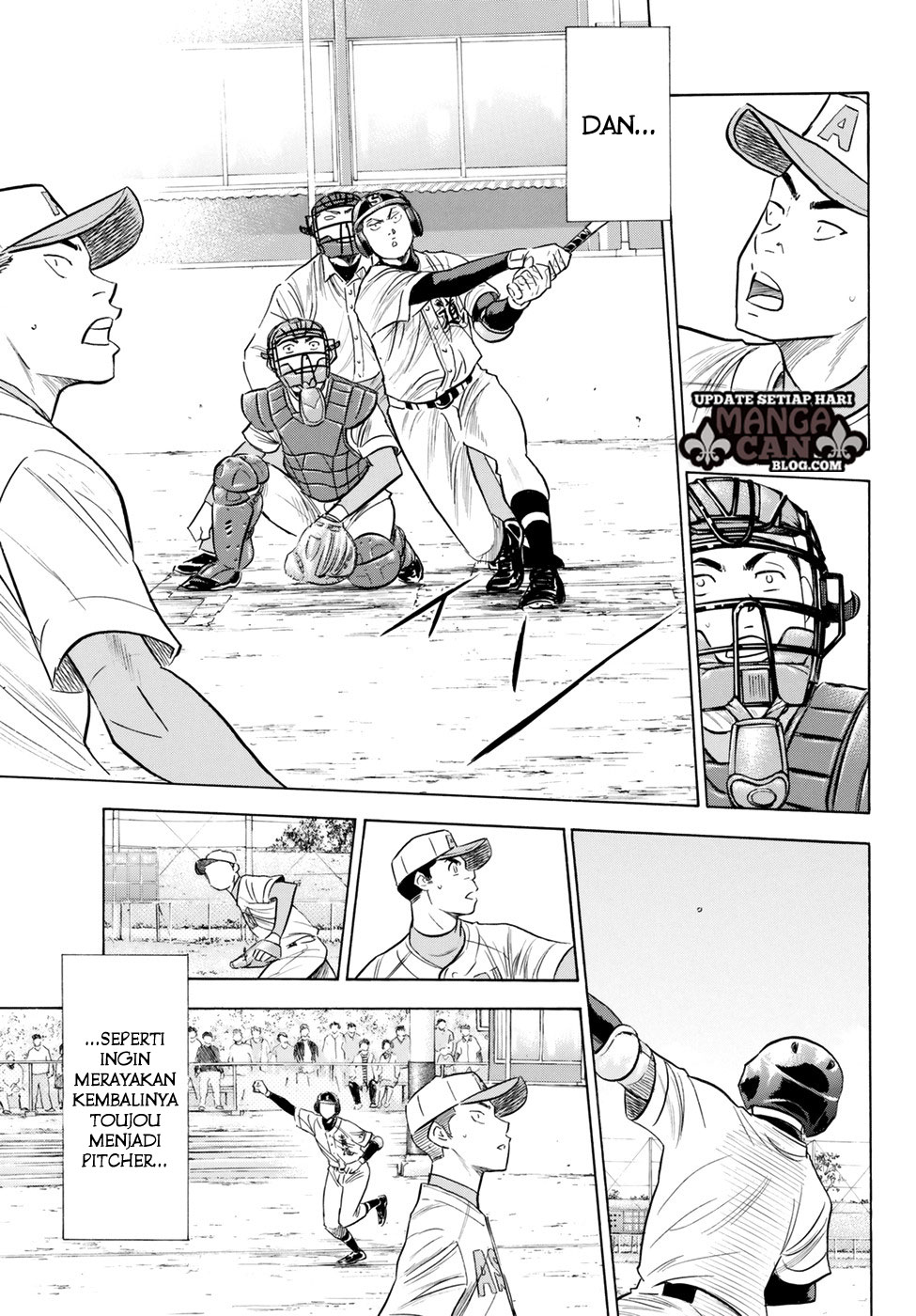 Diamond no Ace Act 2 Bab 85 halaman 19