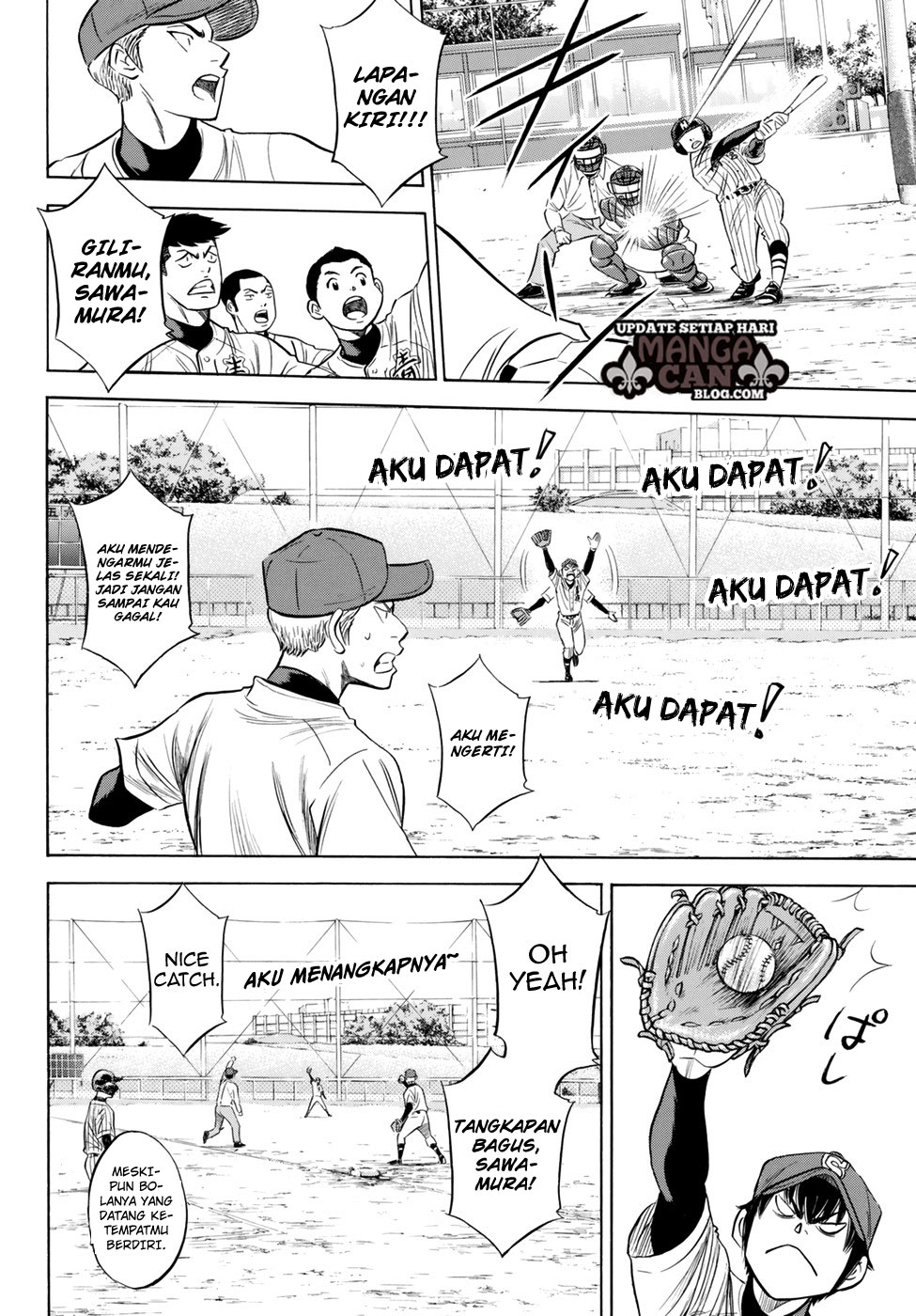 Diamond no Ace Act 2 Bab 86 halaman 4
