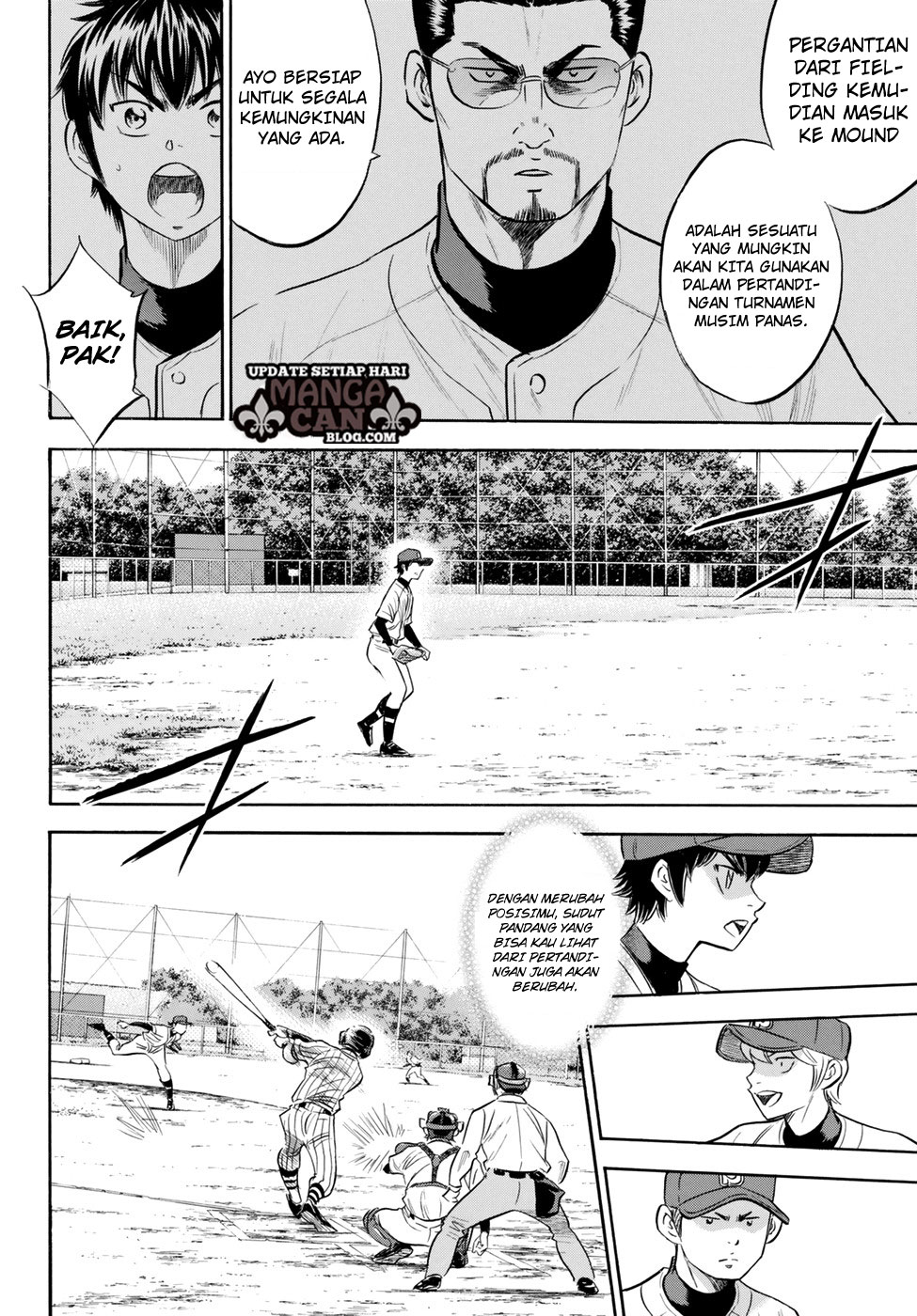 Diamond no Ace Act 2 Bab 86 halaman 6