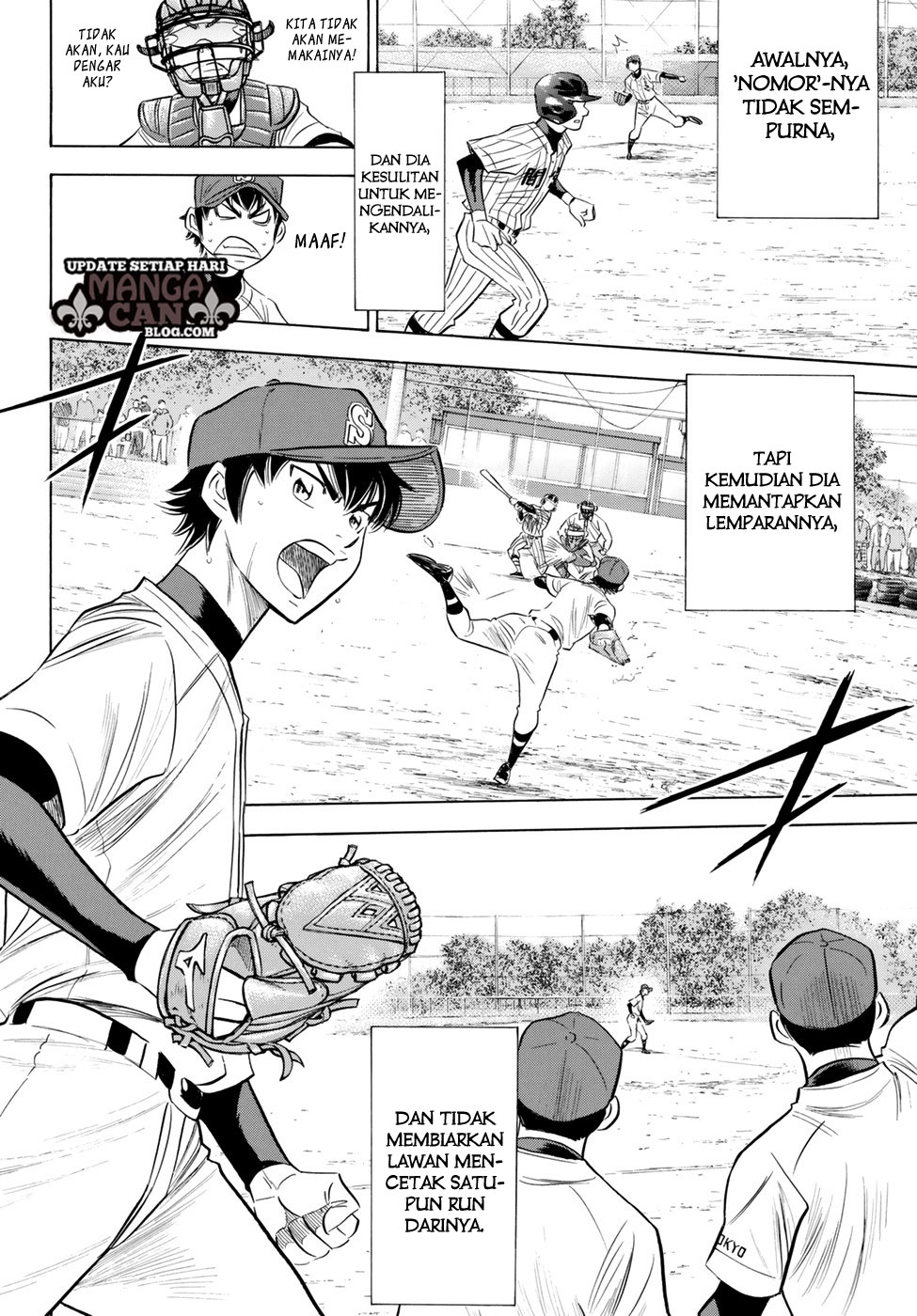 Diamond no Ace Act 2 Bab 86 halaman 10